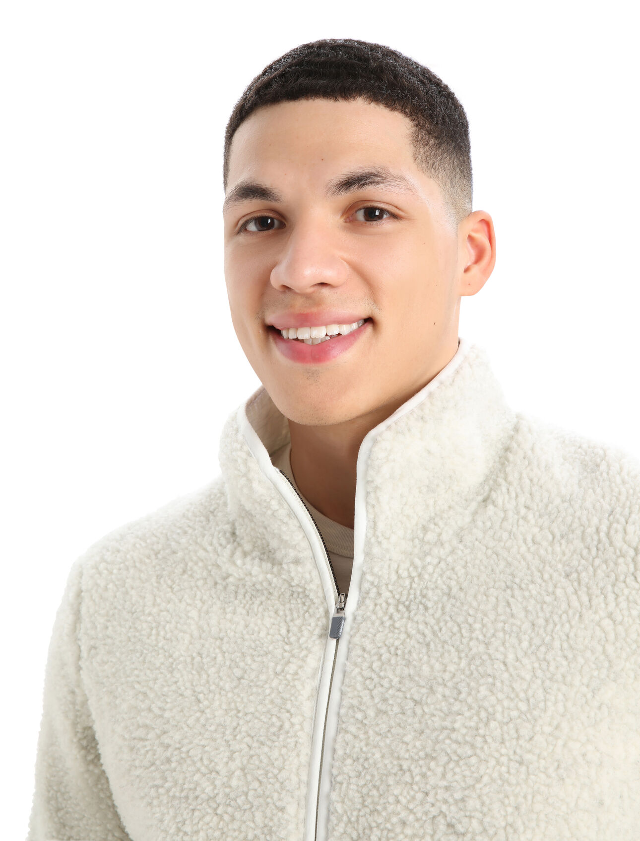 Men's RealFleece™ Merino High Pile Long Sleeve Zip Jacket