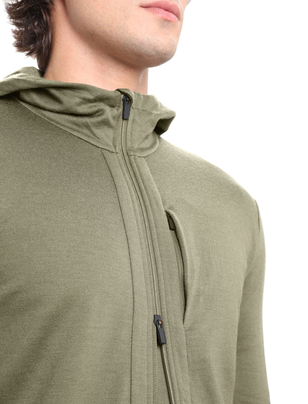 Men's Merino Quantum III Long Sleeve Zip Hoodie