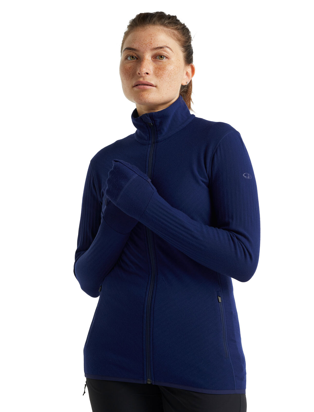 Women's RealFleece™ Merino Descender Long Sleeve Zip Jacket