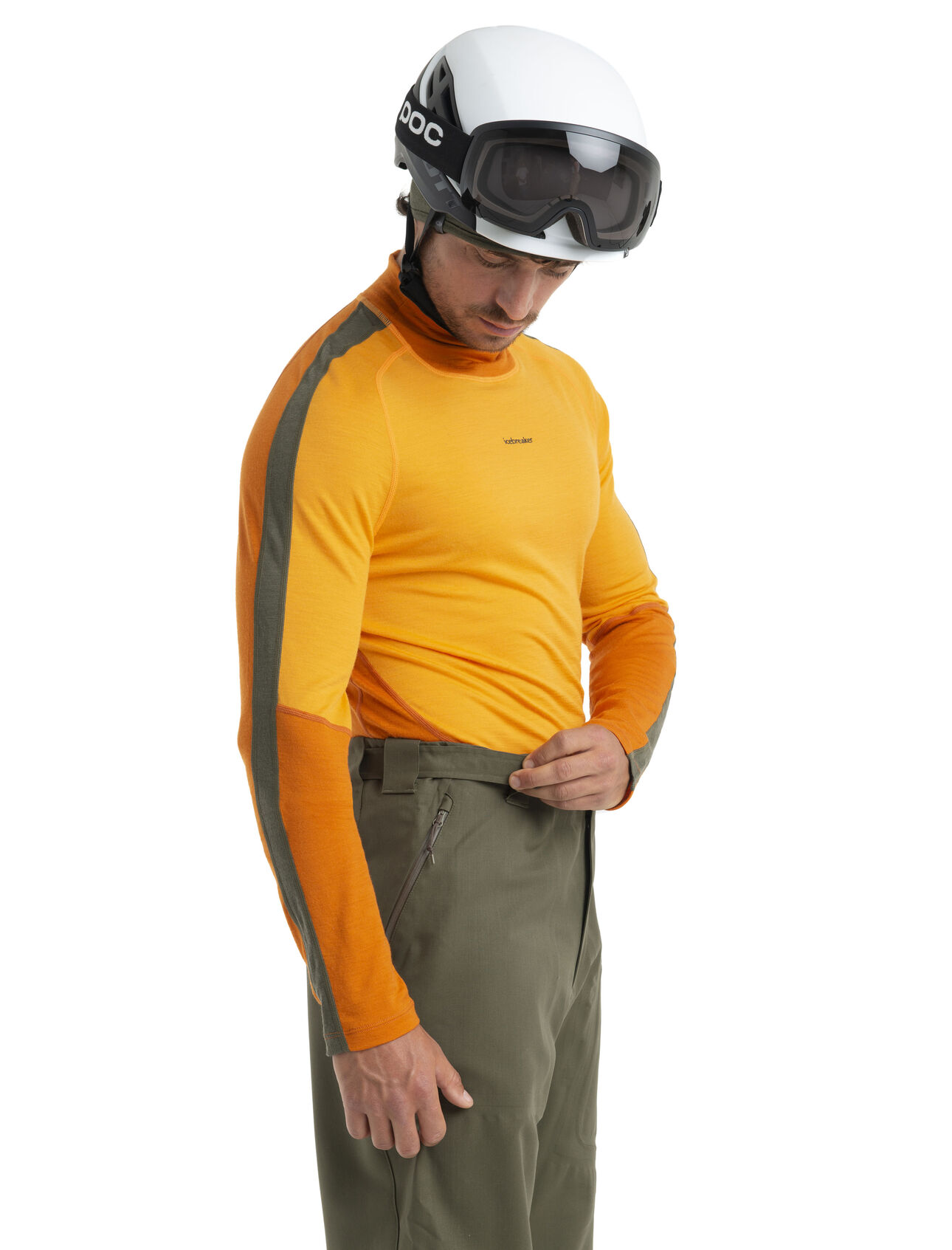 Men's Merino 200 Sonebula Long Sleeve High Neck Thermal Top