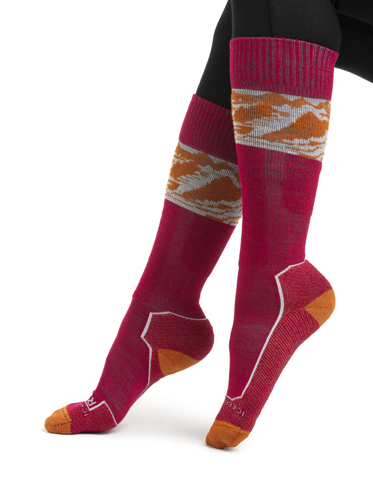 Women's Merino Ski+ Light Over the Calf Alps 3D