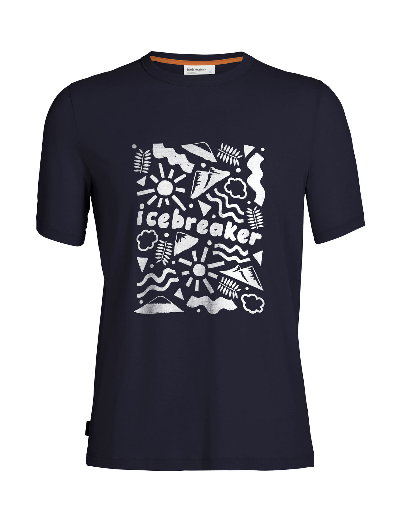 Men's Tencel Cotton Short Sleeve T-Shirt Origins