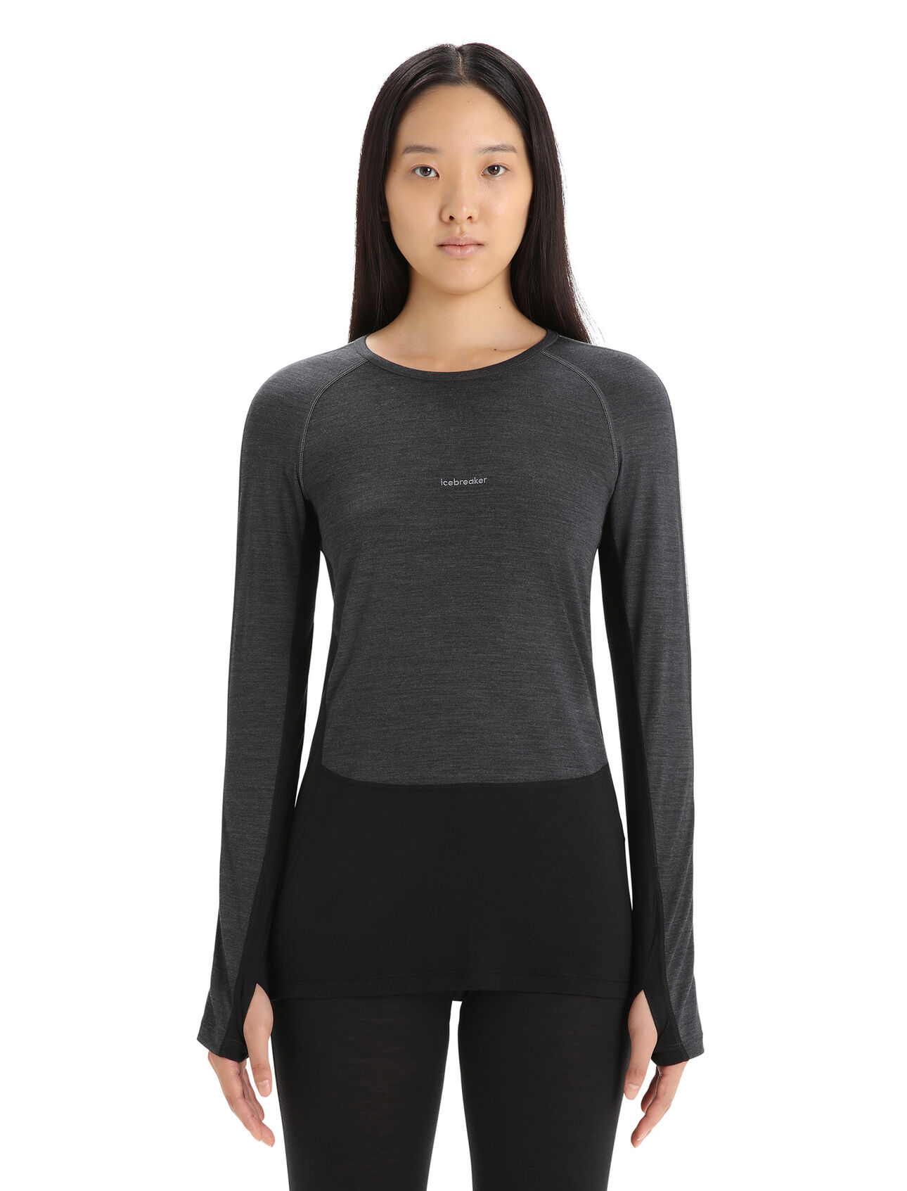 Women's 125 ZoneKnit™ Merino Long Sleeve Crewe Thermal Top