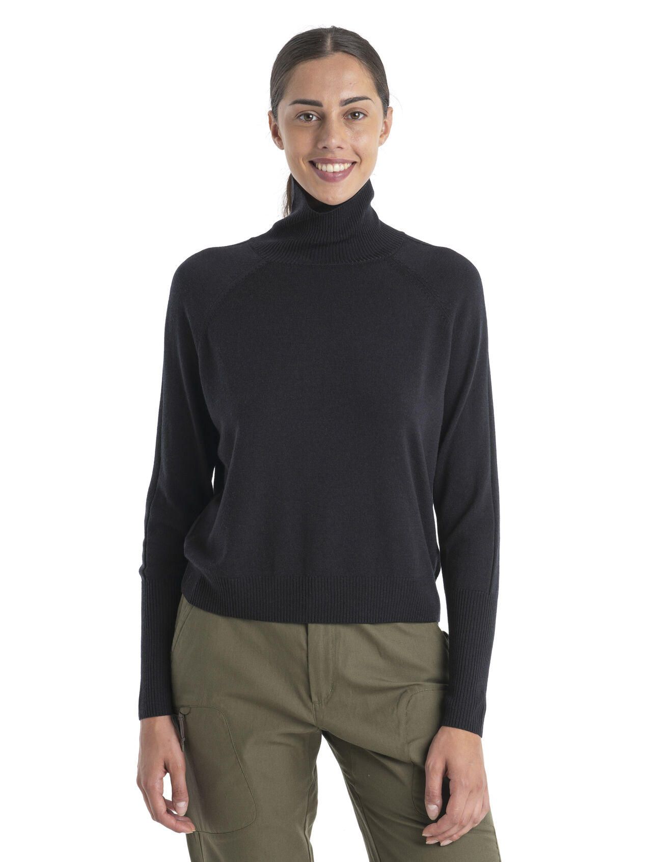 Women's MerinoFine™ Luxe Long Sleeve High Neck Sweater