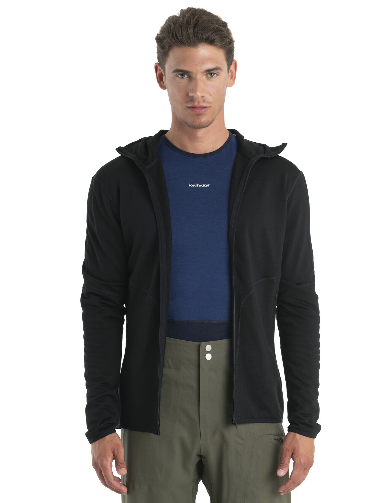 Men's Merino 560 RealFleece™ Elemental II Long Sleeve Zip Hood