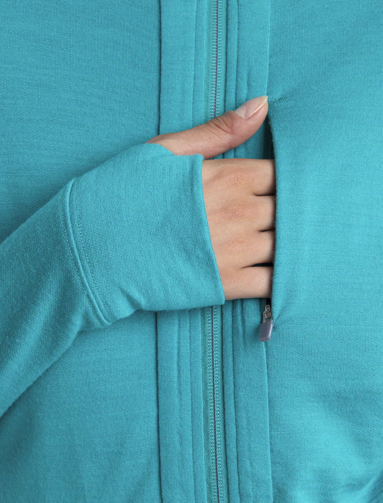 Women's Merino Quantum III Long Sleeve Zip Hoodie