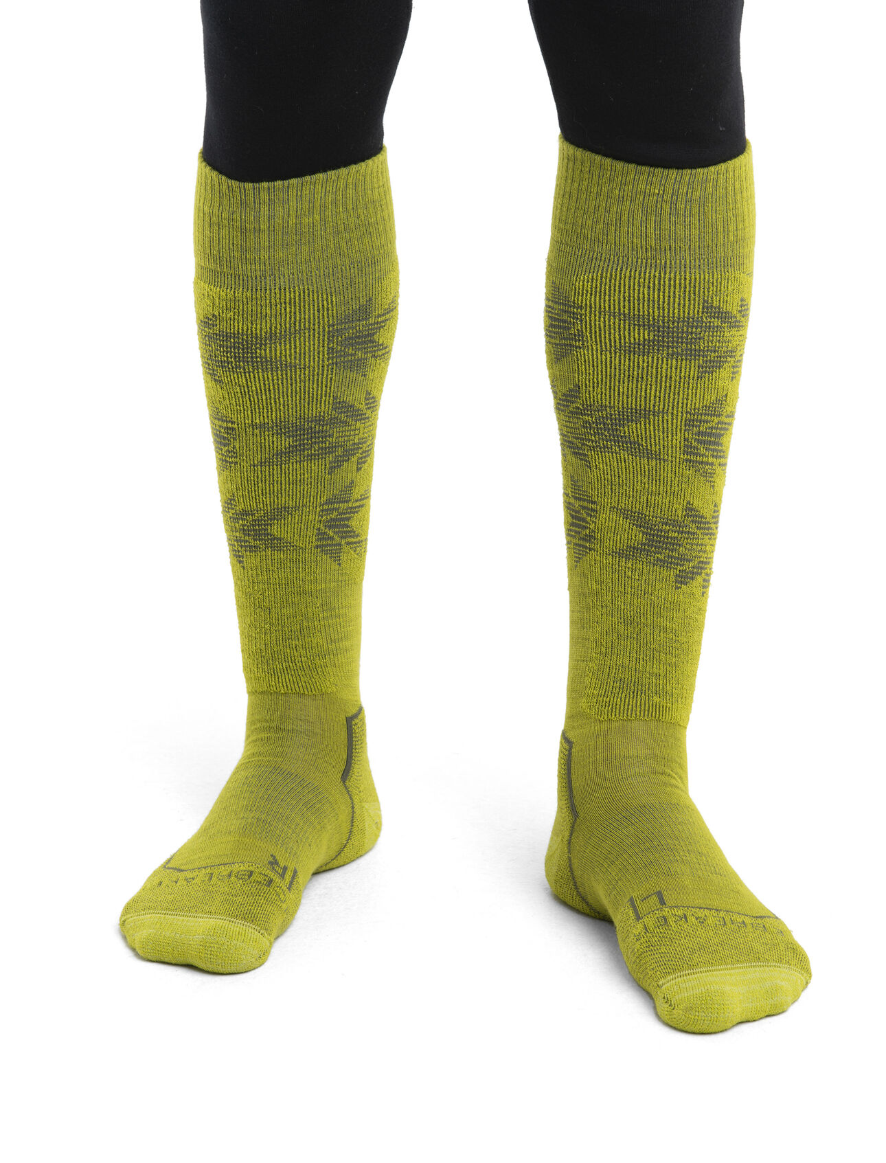 Men's Merino Ski+ Light Over the Calf Socks Ski Heritage