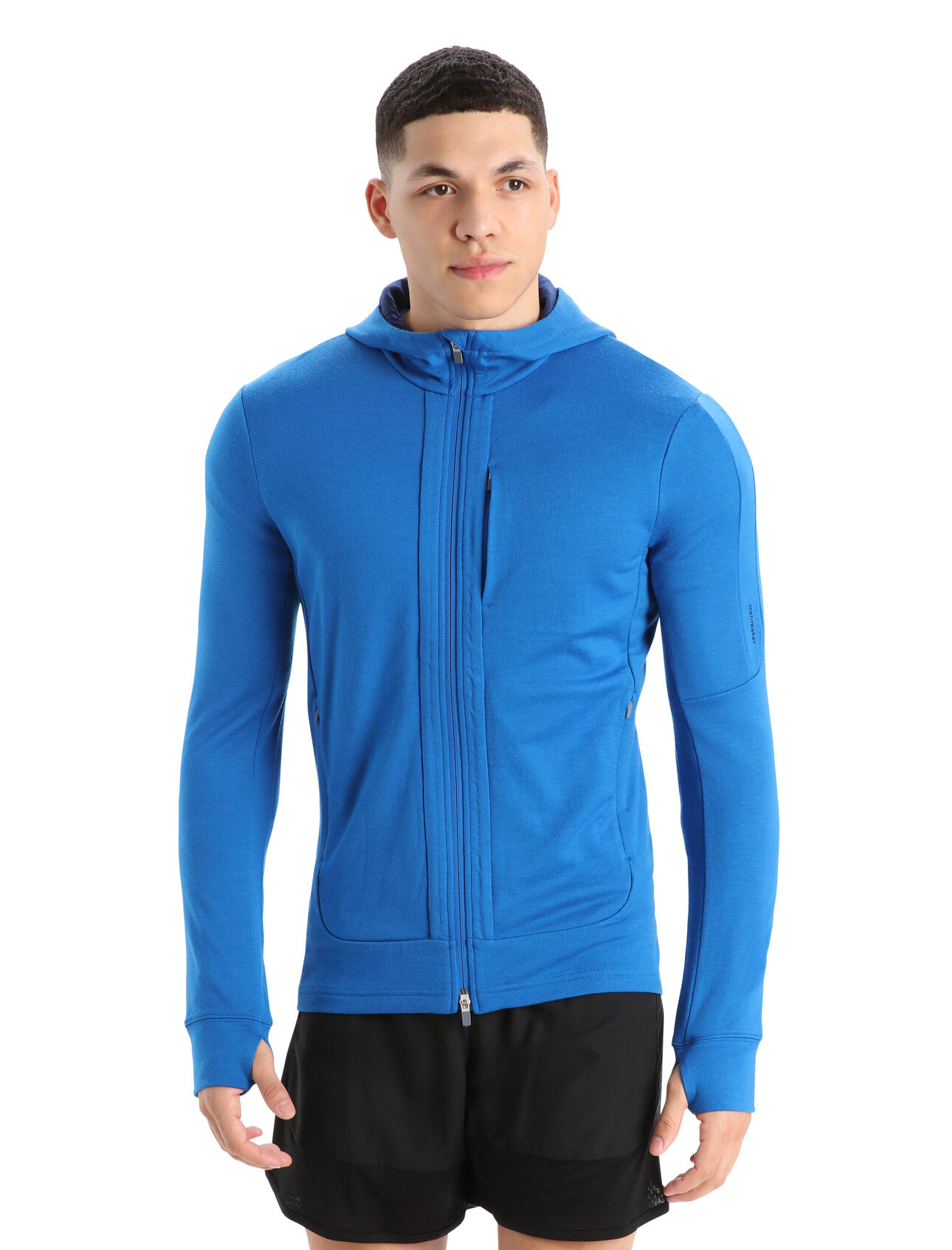Men's Merino Quantum III Long Sleeve Zip Hoodie