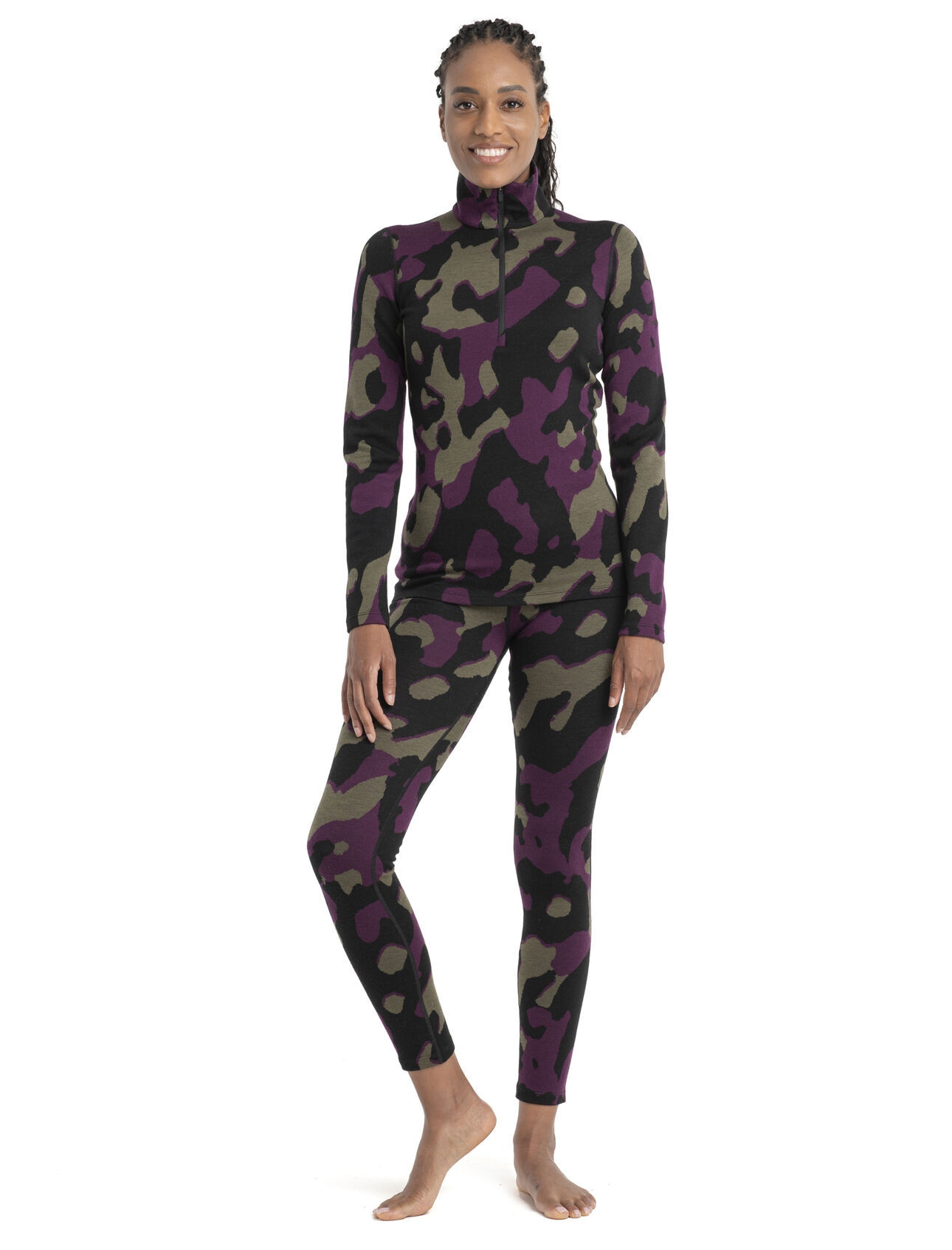Women's Merino 260 Vertex Thermal Leggings Natural Shades