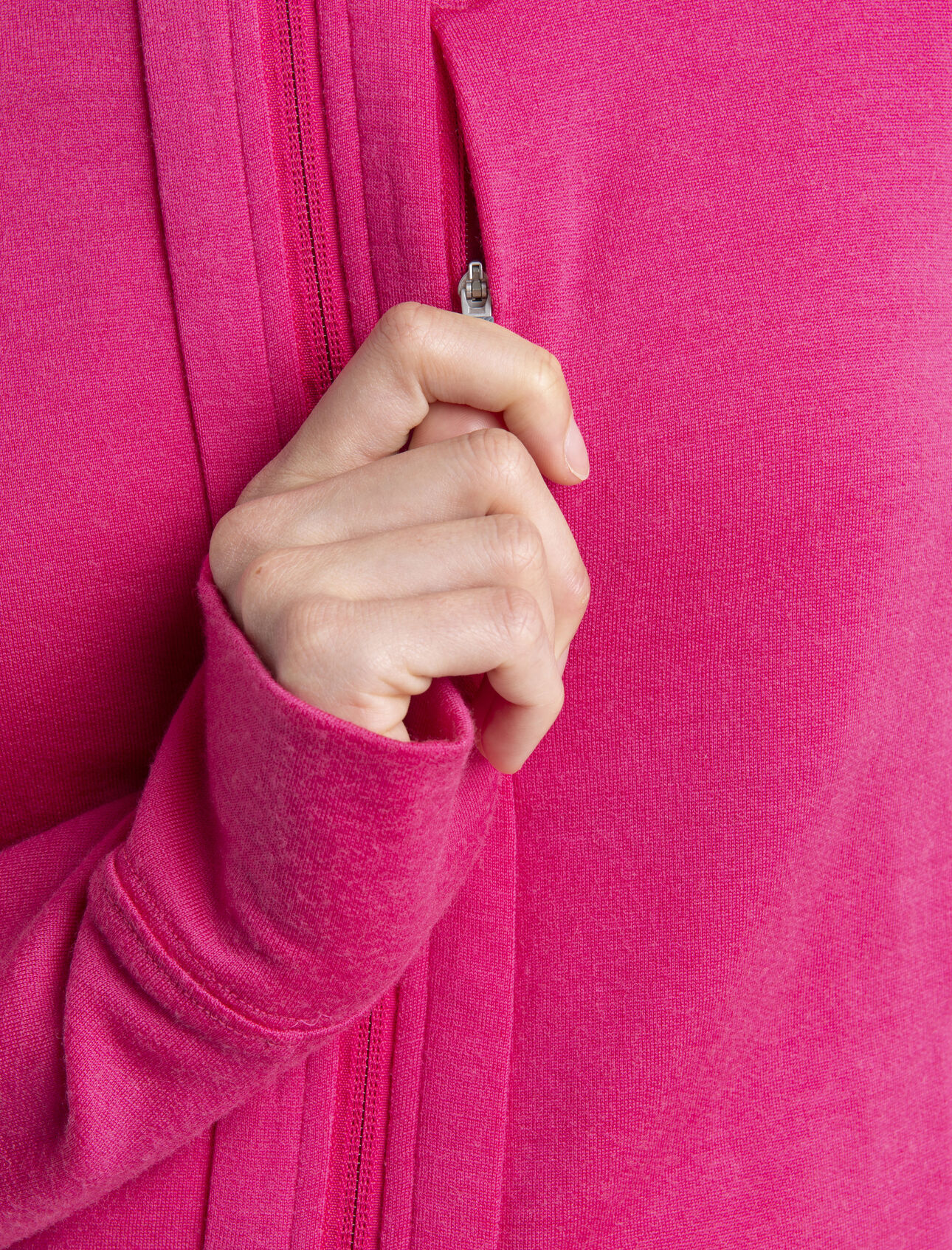 Women's Merino Quantum III Long Sleeve Zip Hoodie