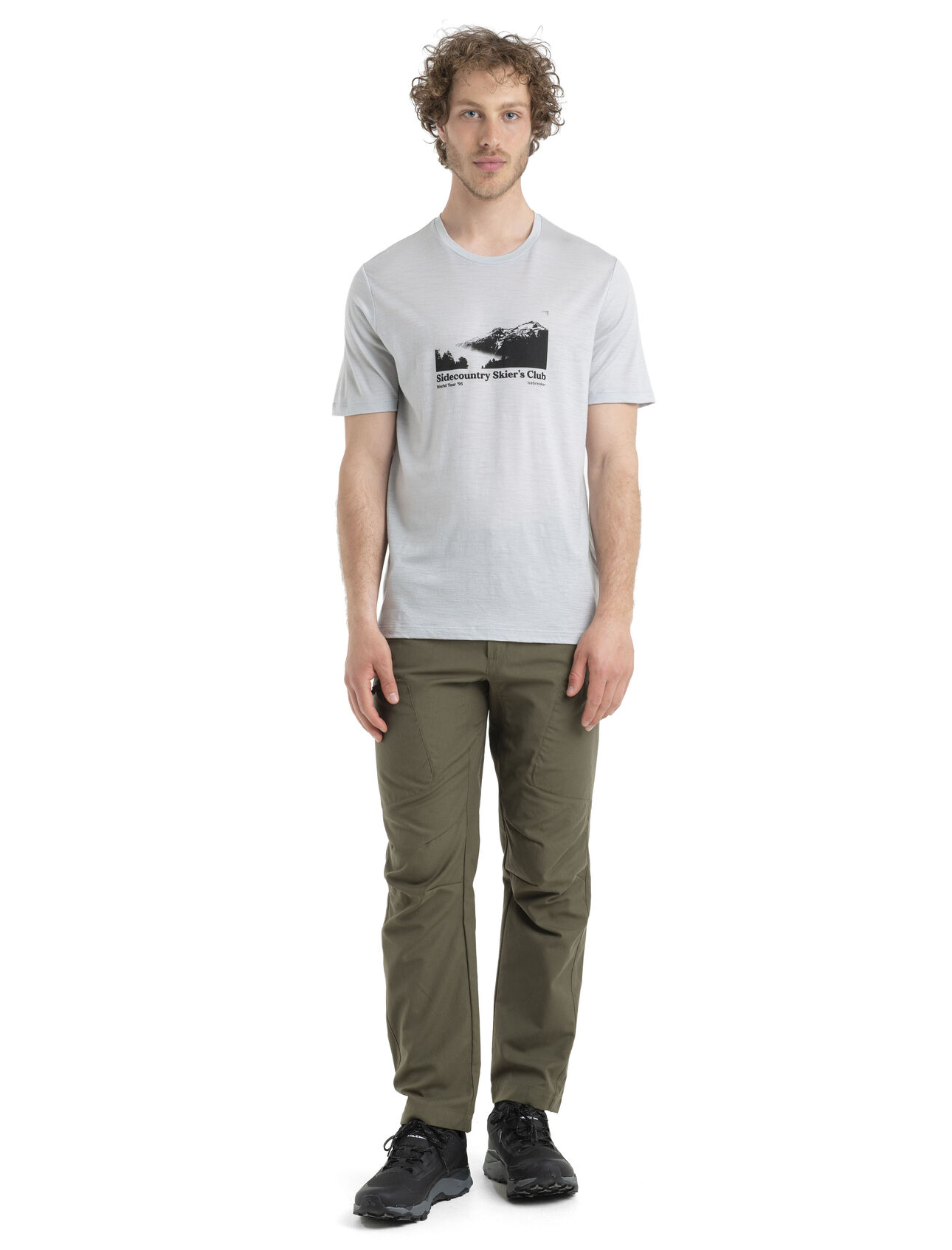 Men's Merino 150 Tech Lite II Short Sleeve T-Shirt Sidecountry Skiers Club
