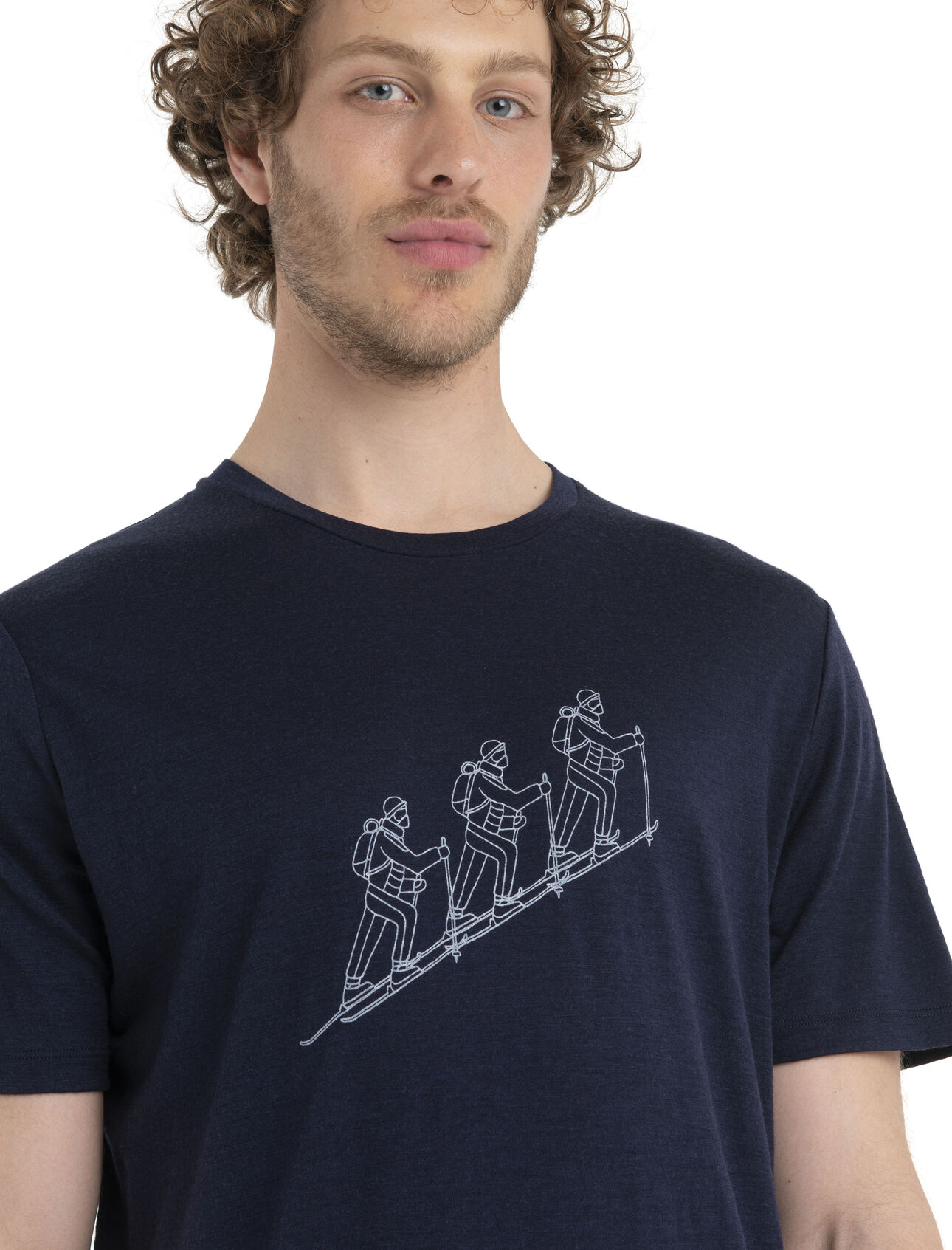 Men's Merino 150 Tech Lite II Short Sleeve T-Shirt Natural Ski Tour