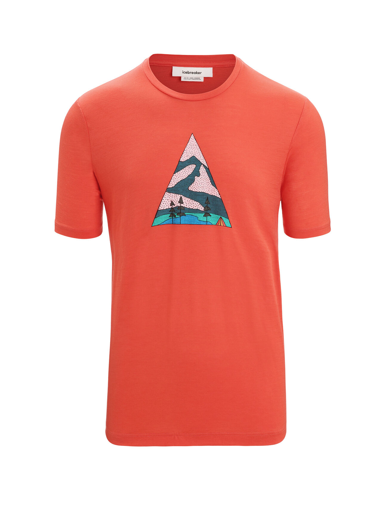 Men's Merino Tech Lite II Short Sleeve T-Shirt Camping Grounds