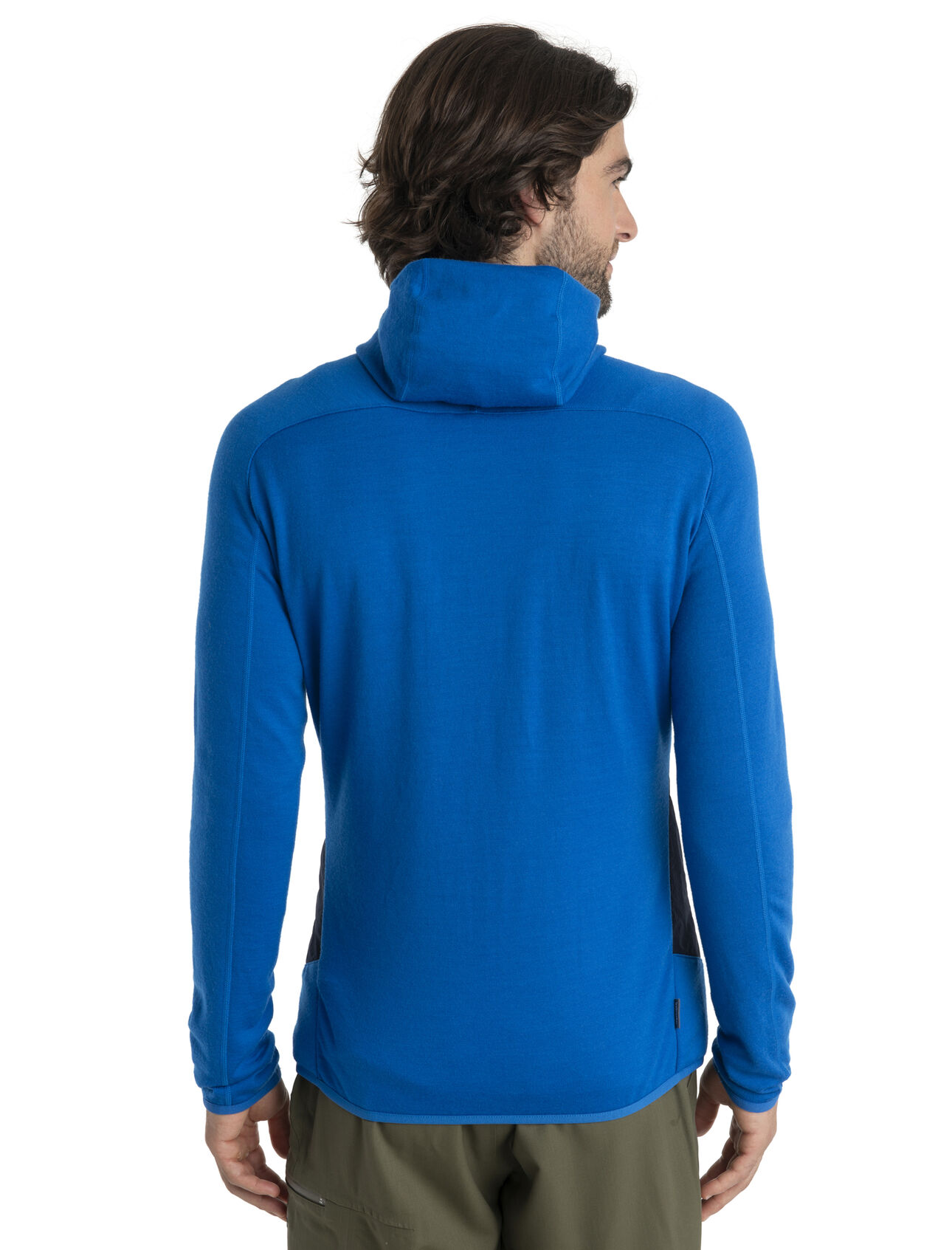 Men's Merino Quantum Hybrid Long Sleeve Zip Hoodie