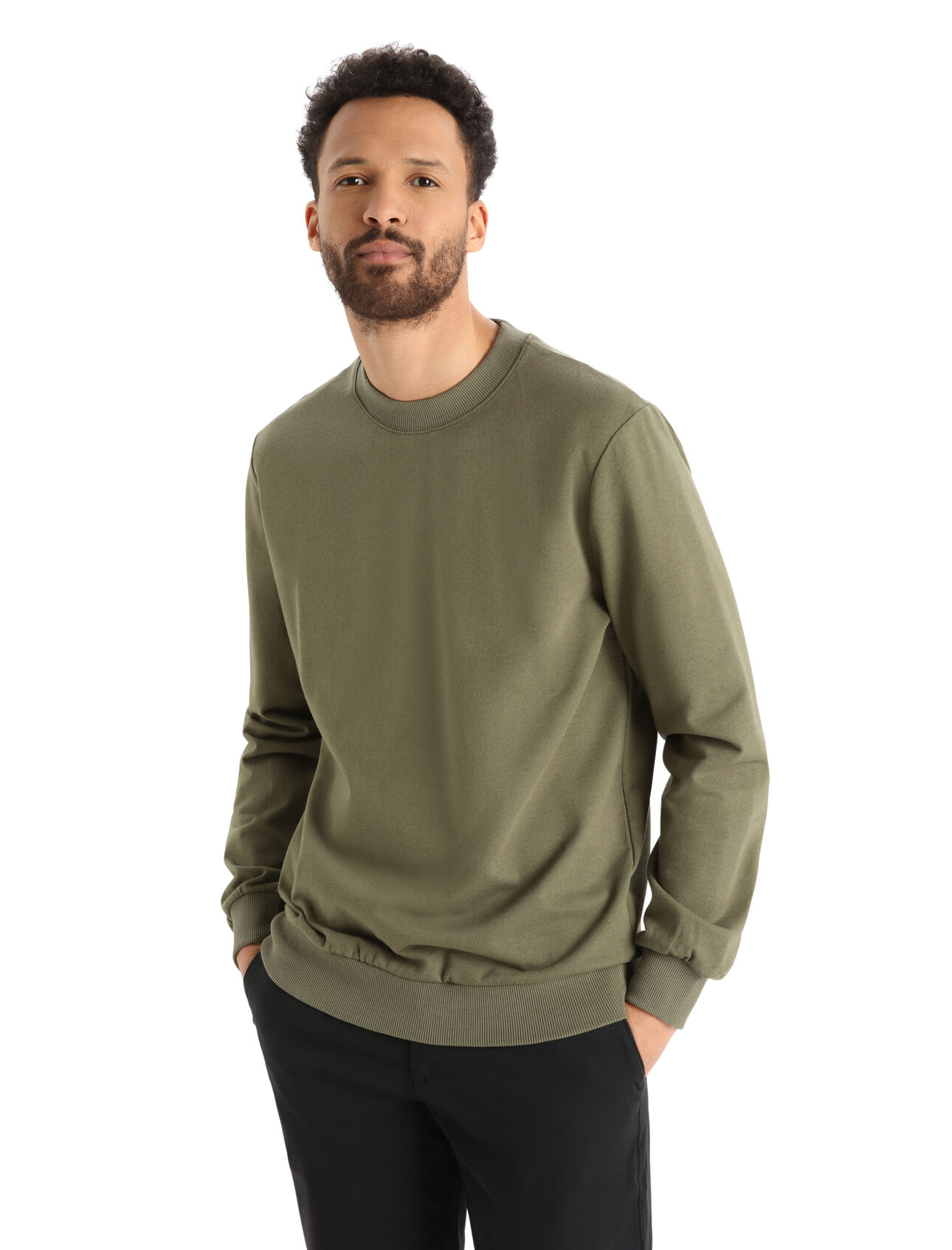 Men's Merino Central II Long Sleeve Sweatshirt