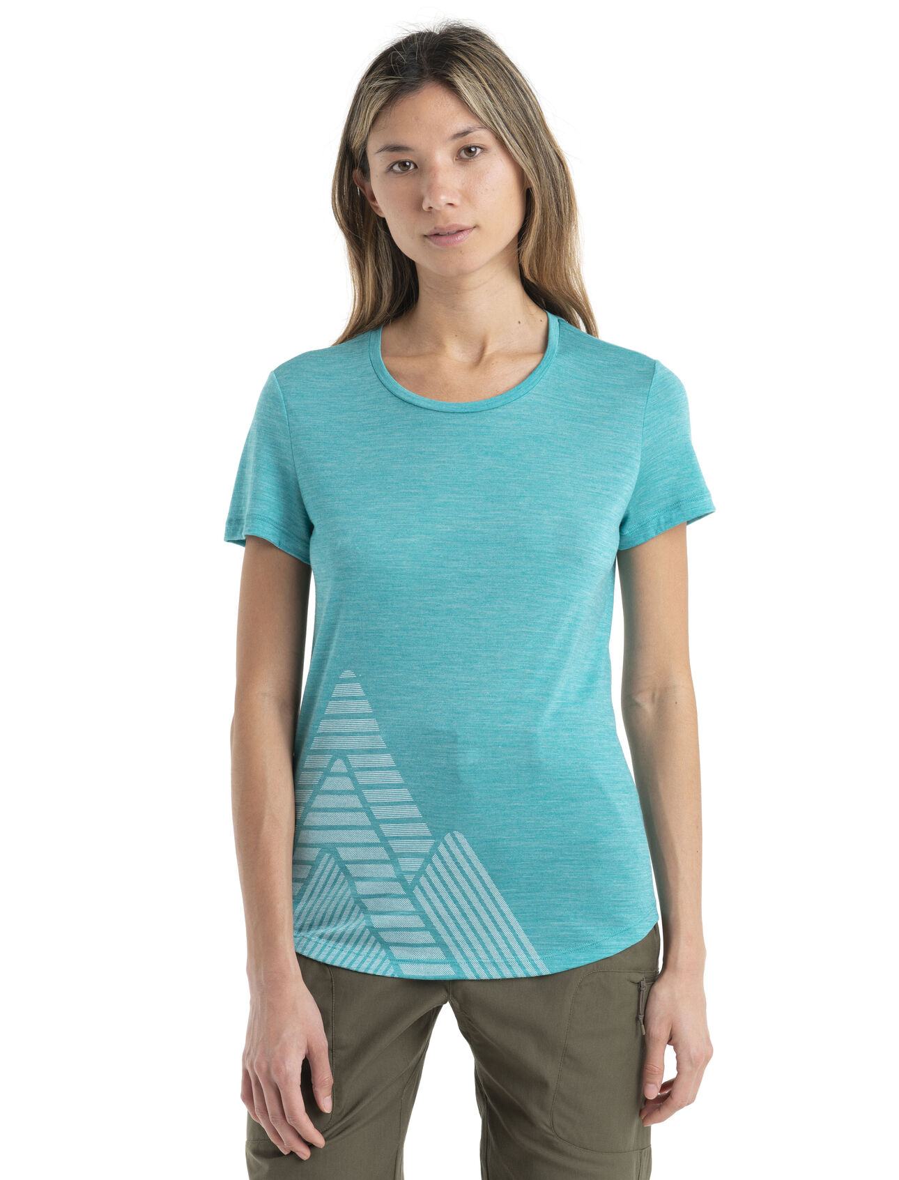 Women's 125 Cool-Lite™ Merino Sphere II Short Sleeve T-Shirt Peak Quest