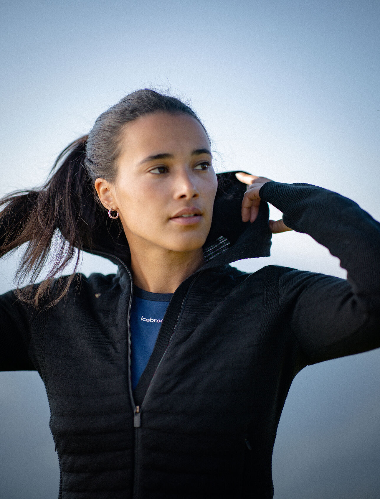 Women's ZoneKnit™ Merino Explore Long Sleeve Zip Hoodie