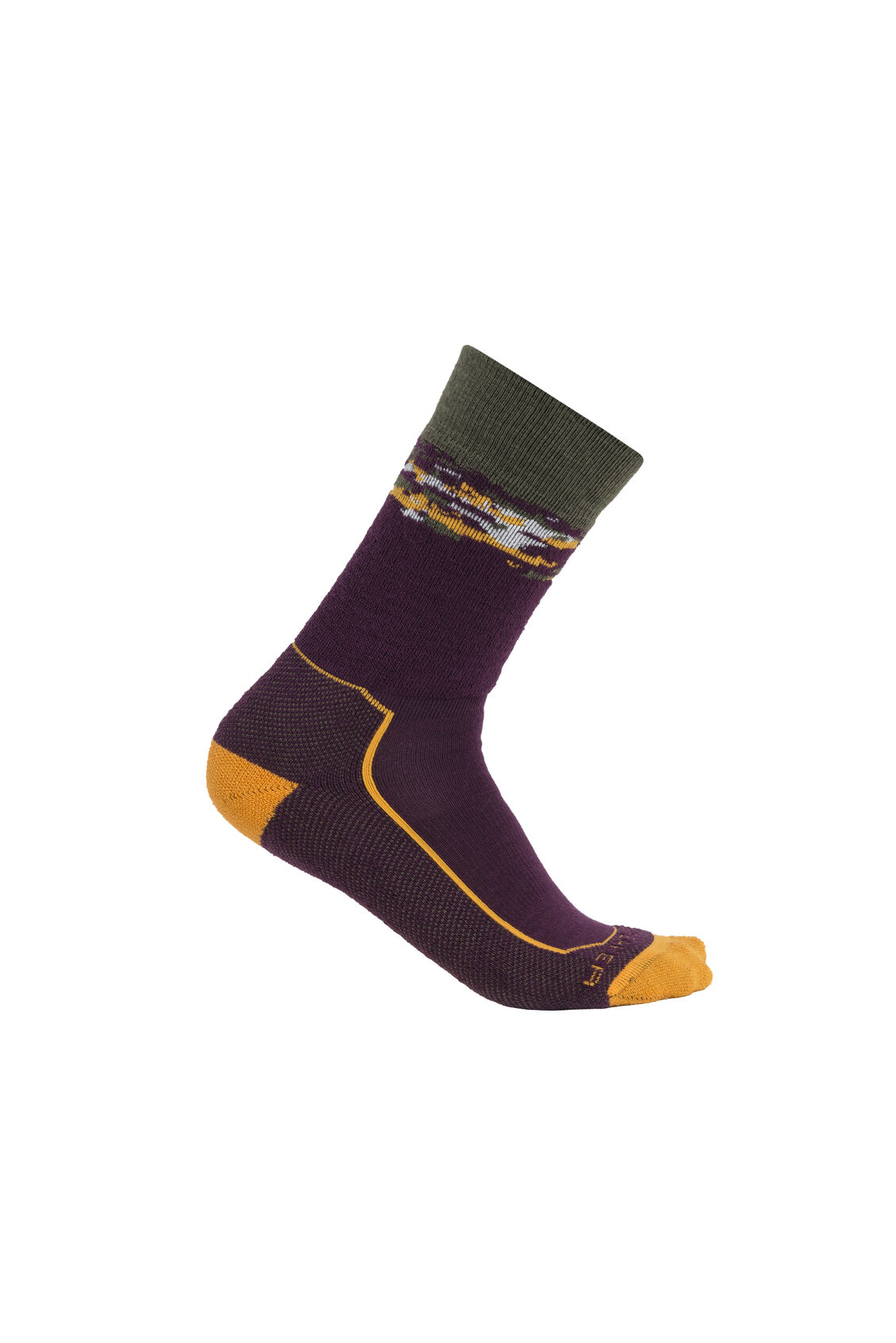 Men's Merino Hike+ Medium Crew Socks Sedimentary