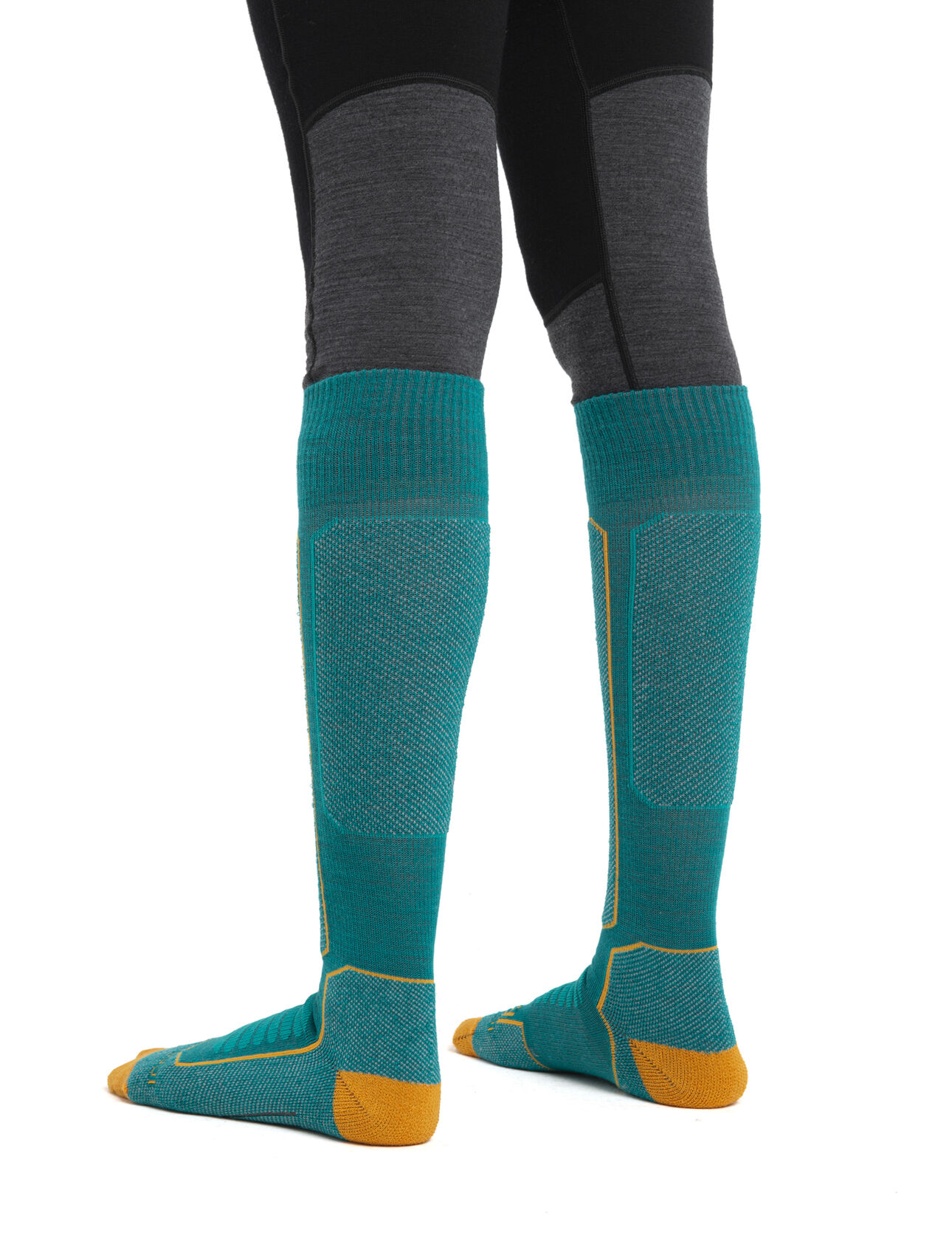 Women's Merino Ski+ Medium Over the Calf Socks
