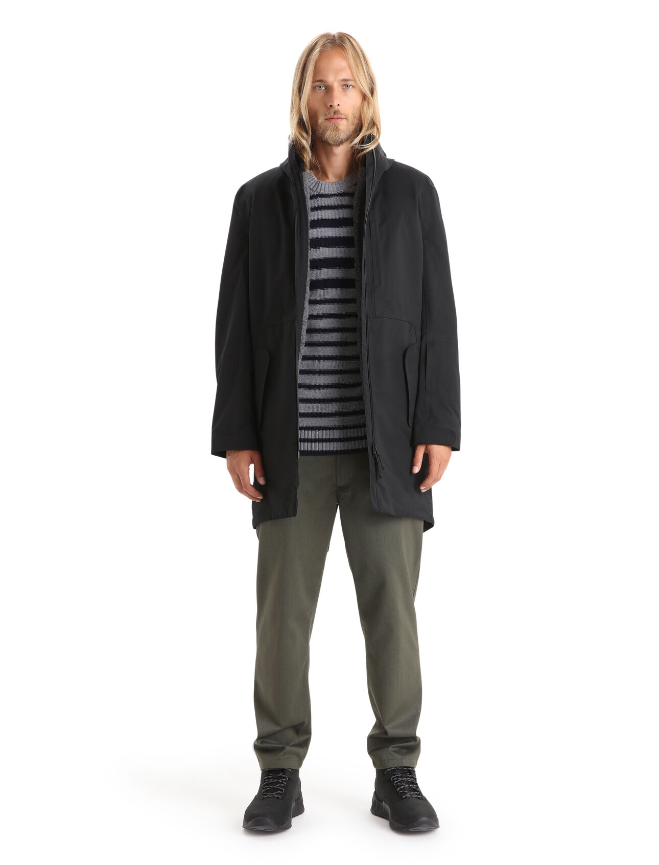 Men's icebreaker City Label Shell+™ Merino 4-in-1 Parka