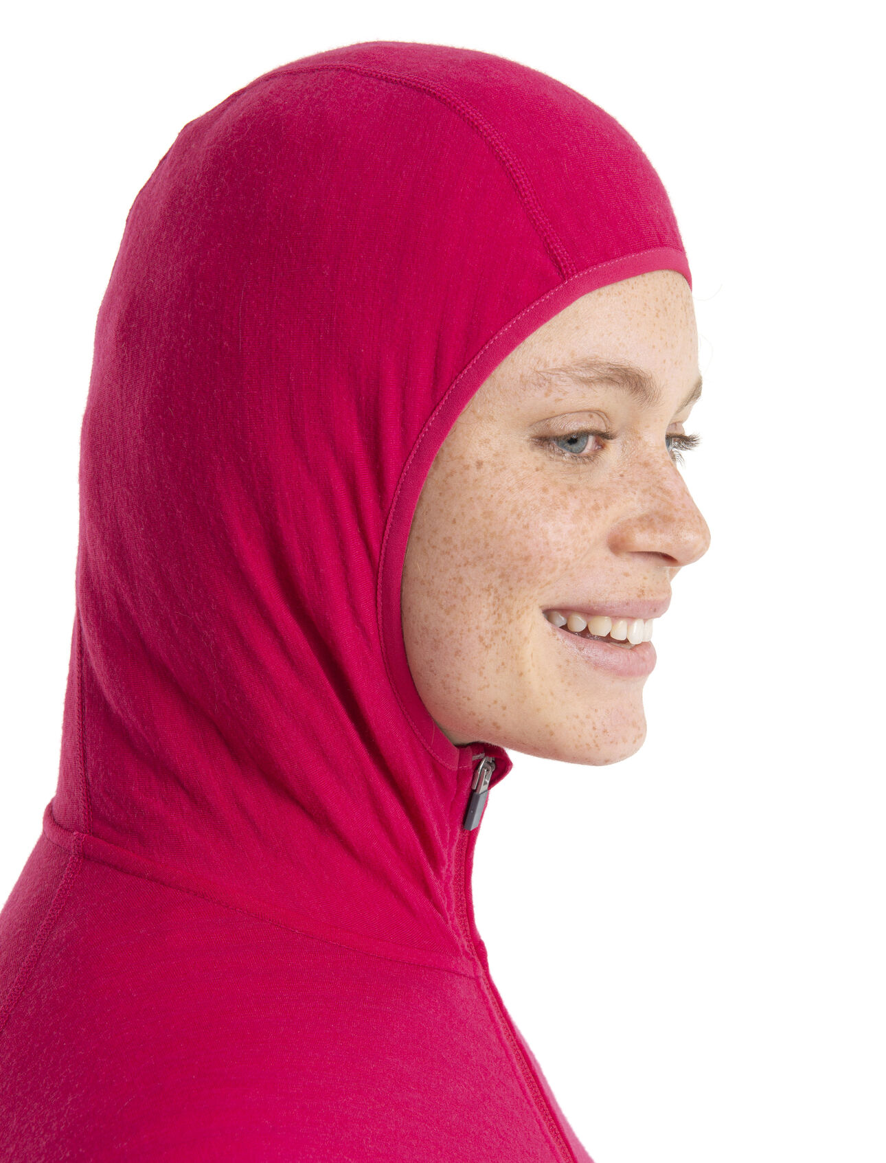 Women's RealFleece™ Merino Descender Long Sleeve Zip Hood Jacket