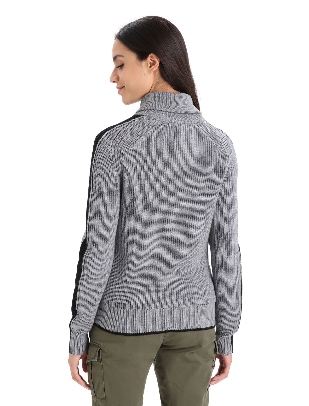 Women's Merino Lodge Long Sleeve Half Zip Sweater