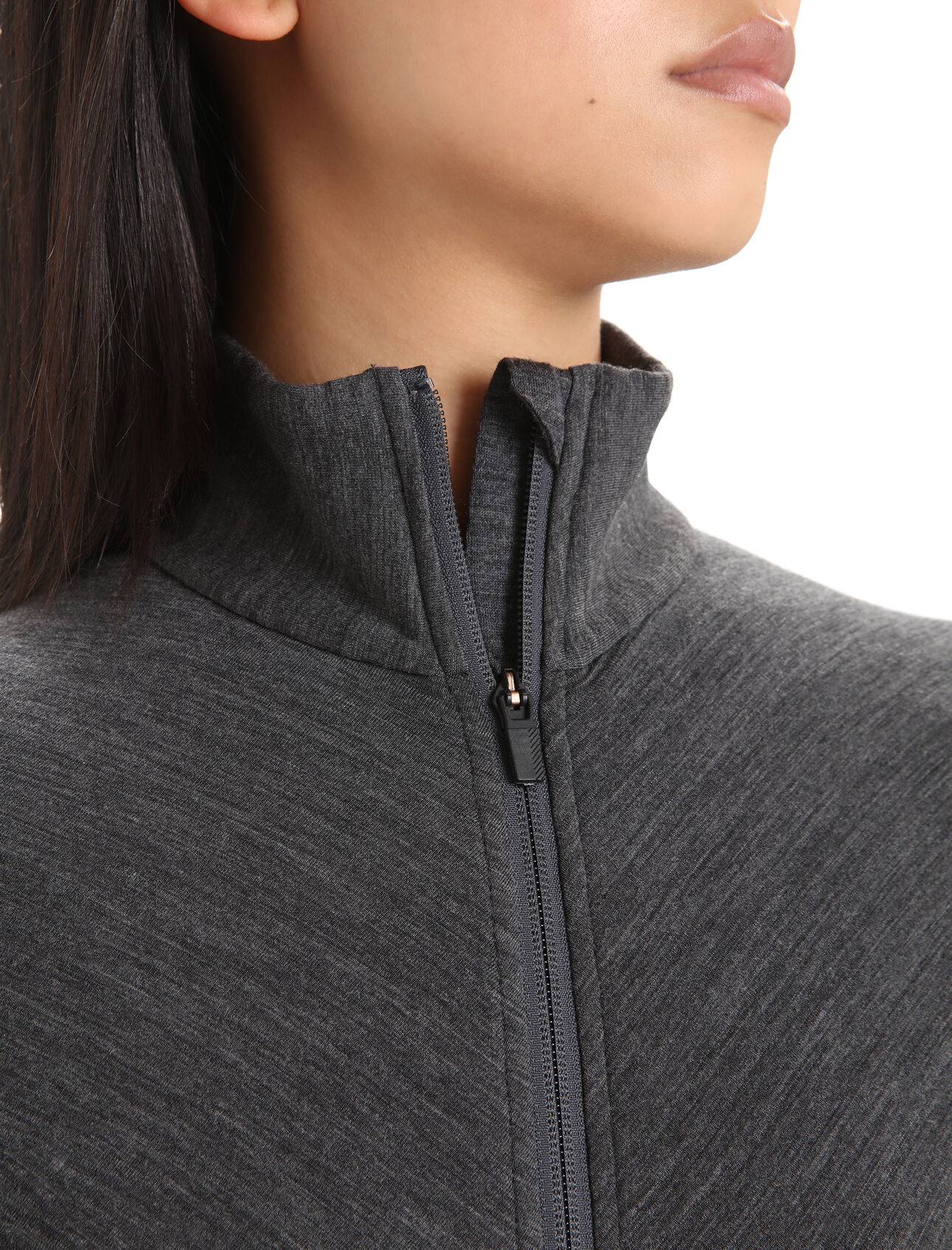Women's RealFleece™ Merino Descender Long Sleeve Zip Jacket