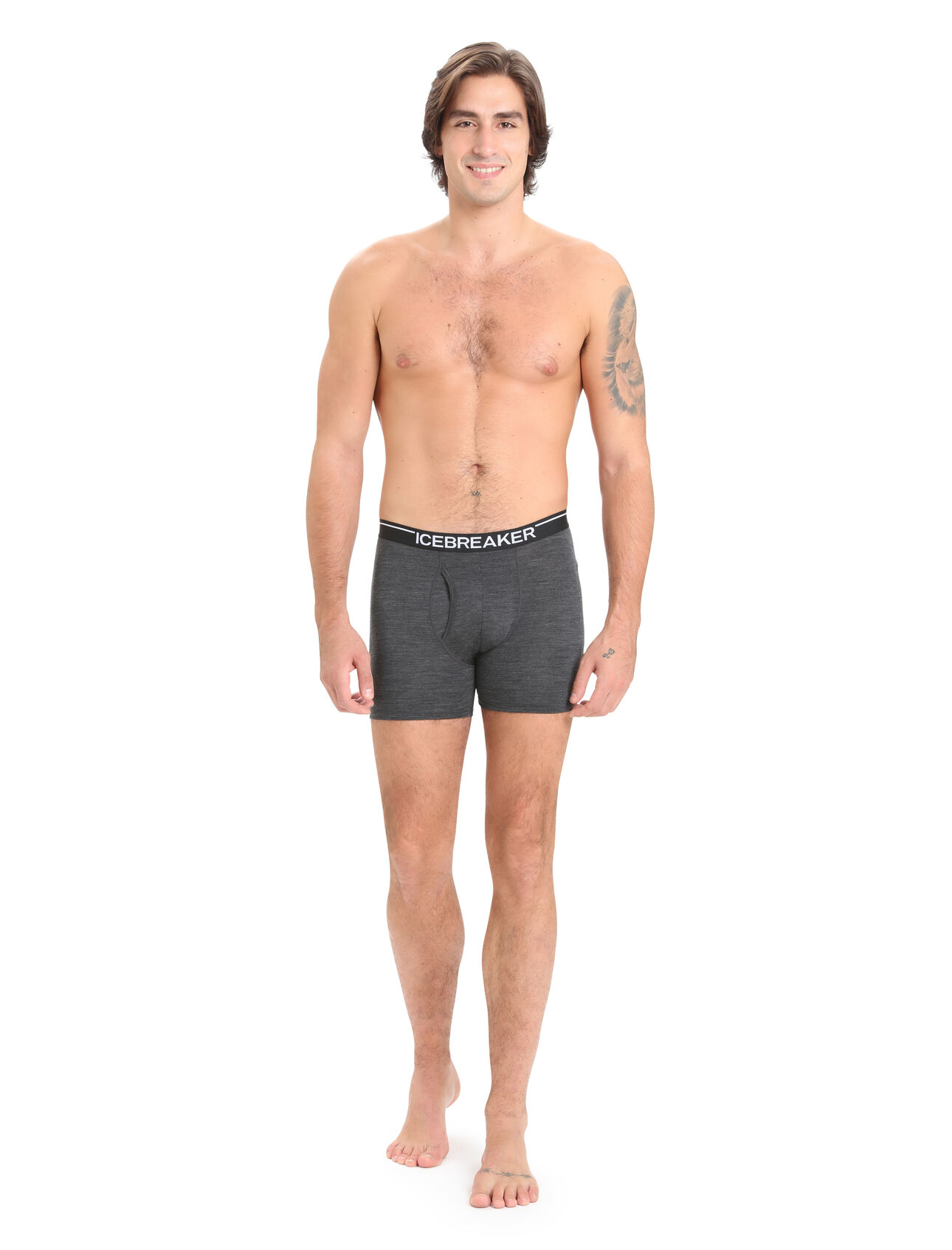 Men's Merino Anatomica Boxers With Fly
