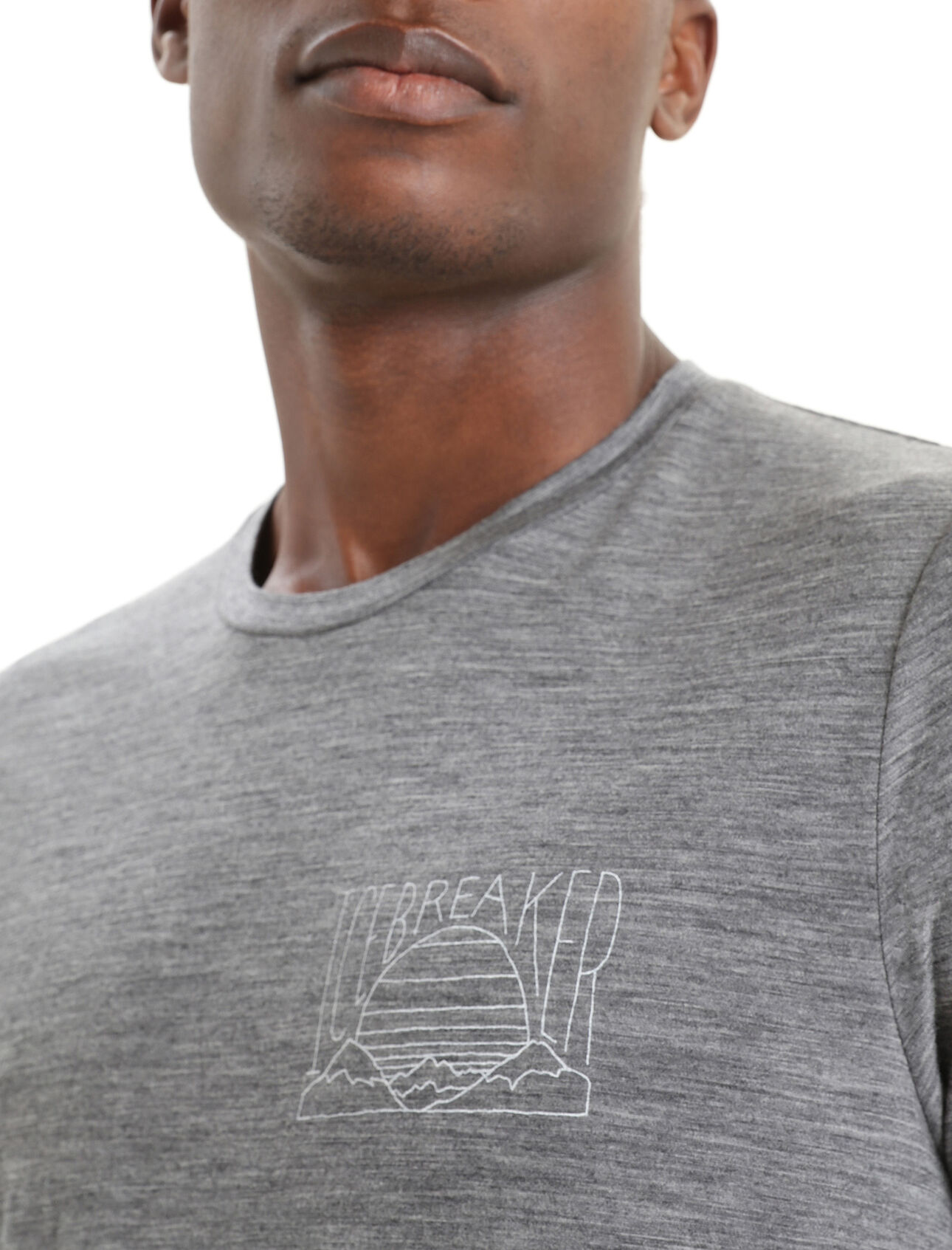 Men's Merino Tech Lite II Short Sleeve T-Shirt Mountain Sunset