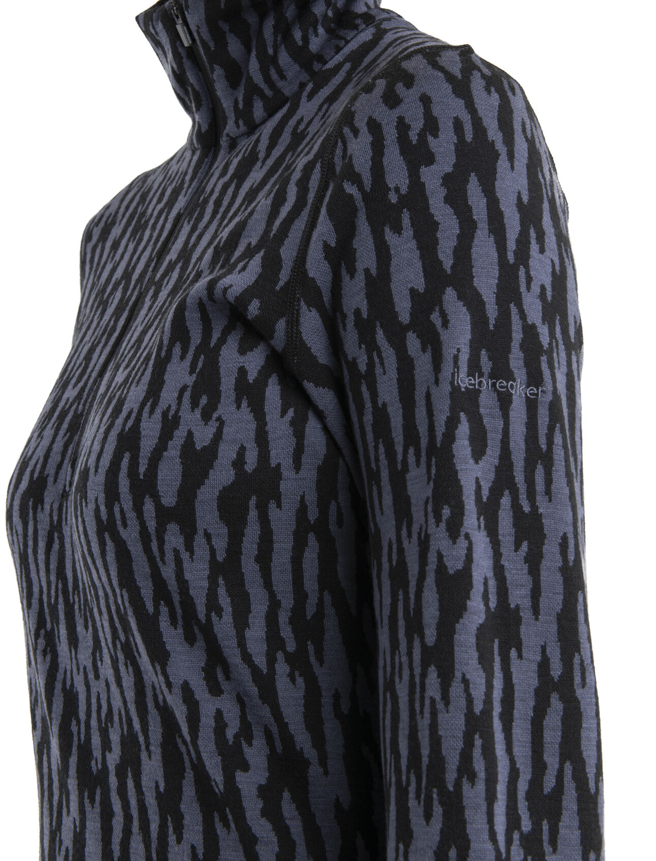 Women's Merino 260 Vertex Long Sleeve Half Zip Thermal Top Glacial Flow