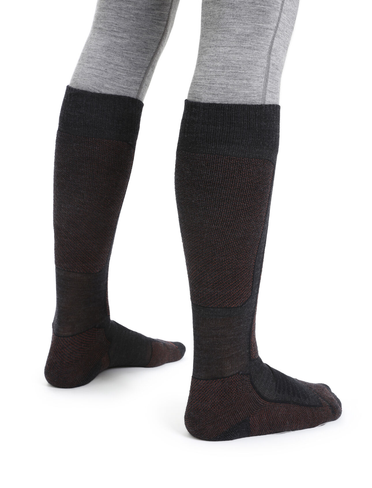 Men's Merino Ski+ Medium Over the Calf Socks
