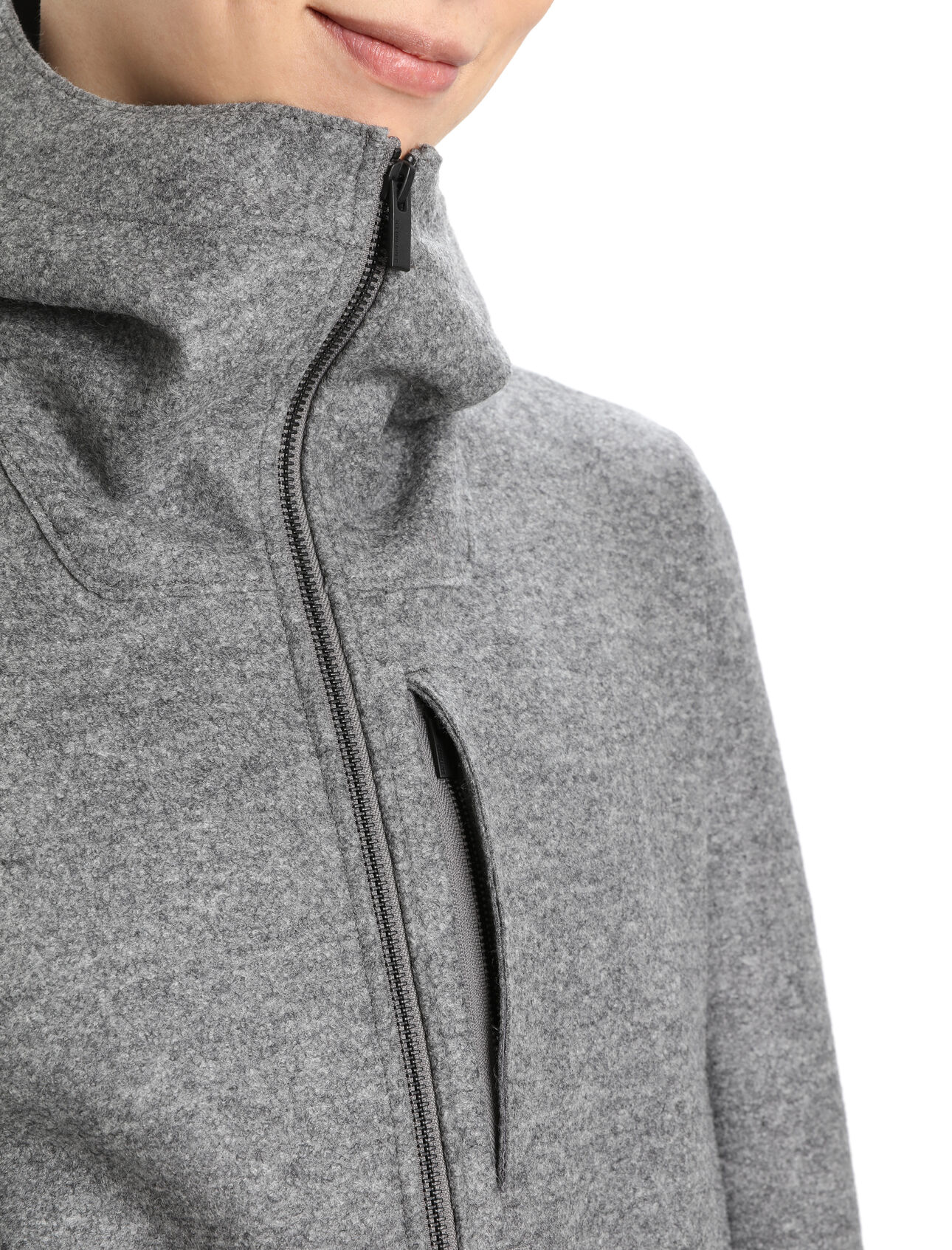 Men's Felted Merino Hooded Jacket