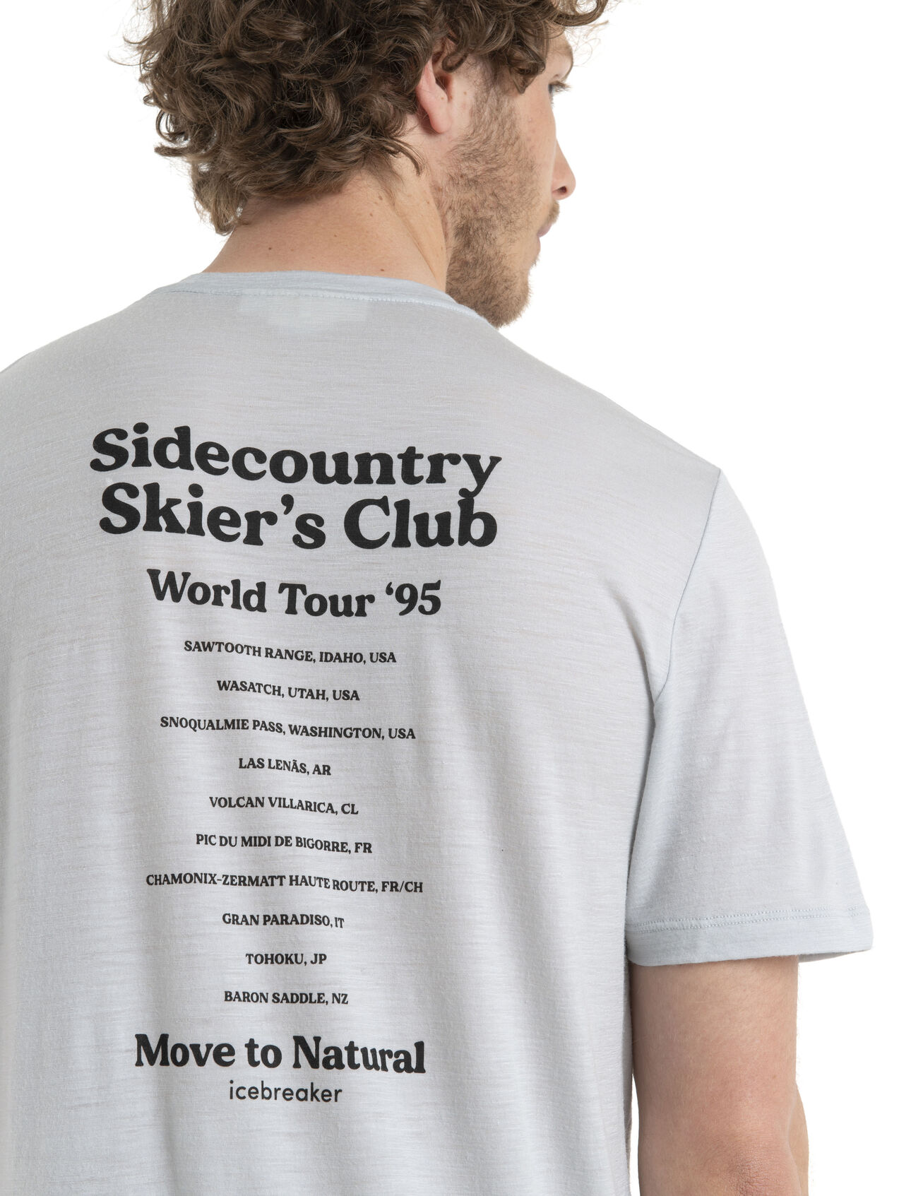 Men's Merino 150 Tech Lite II Short Sleeve T-Shirt Sidecountry Skiers Club