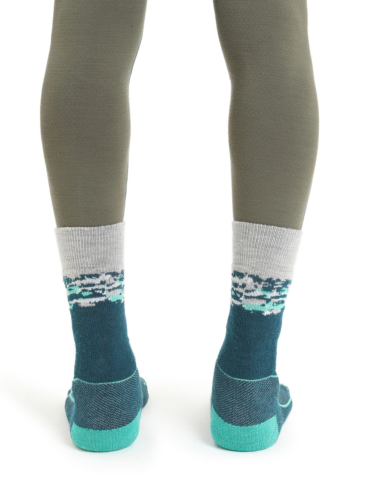 Men's Merino Hike+ Medium Crew Socks Sedimentary