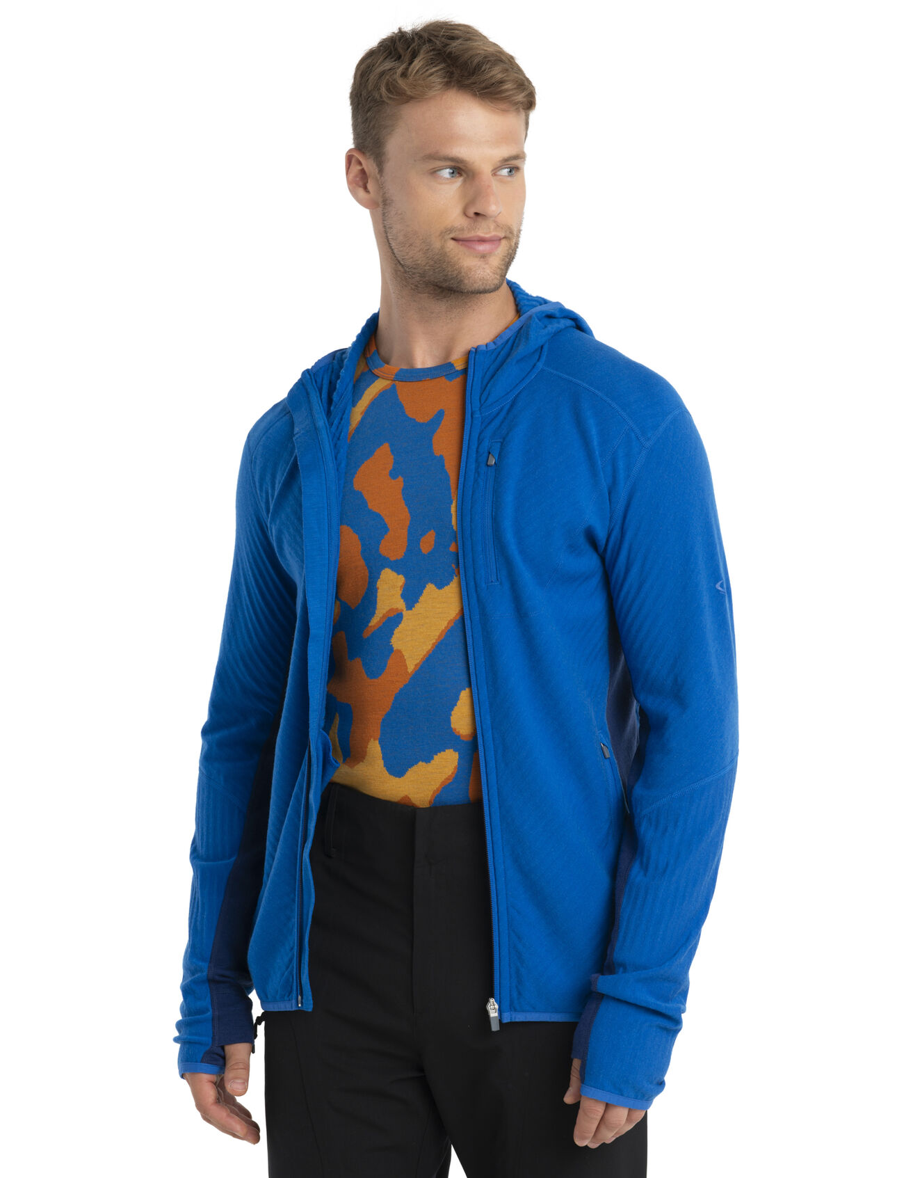 Men's Merino 260 Vertex Long Sleeve Thermal Top Natural Shades