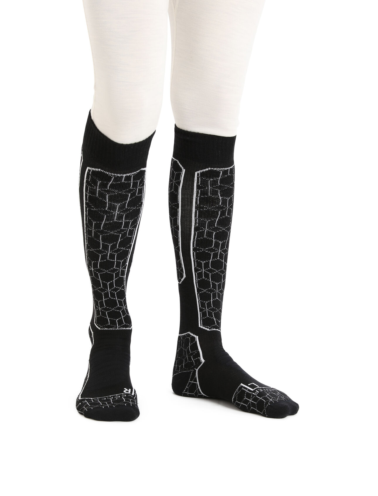 Men's Merino Ski+ Medium Over the Calf Alpine Geo