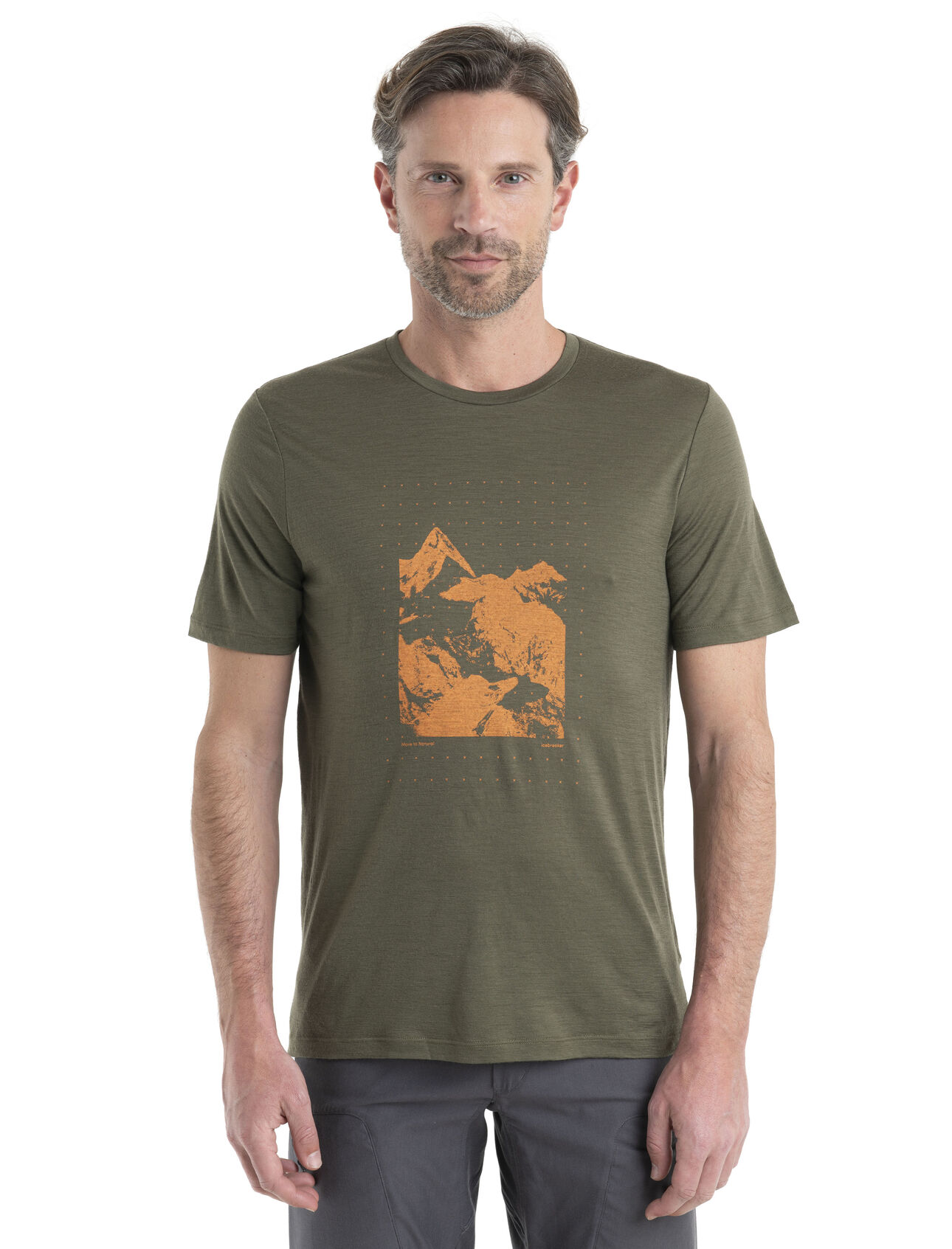 Men's Merino 150 Tech Lite II Short Sleeve T-Shirt Peak Grid