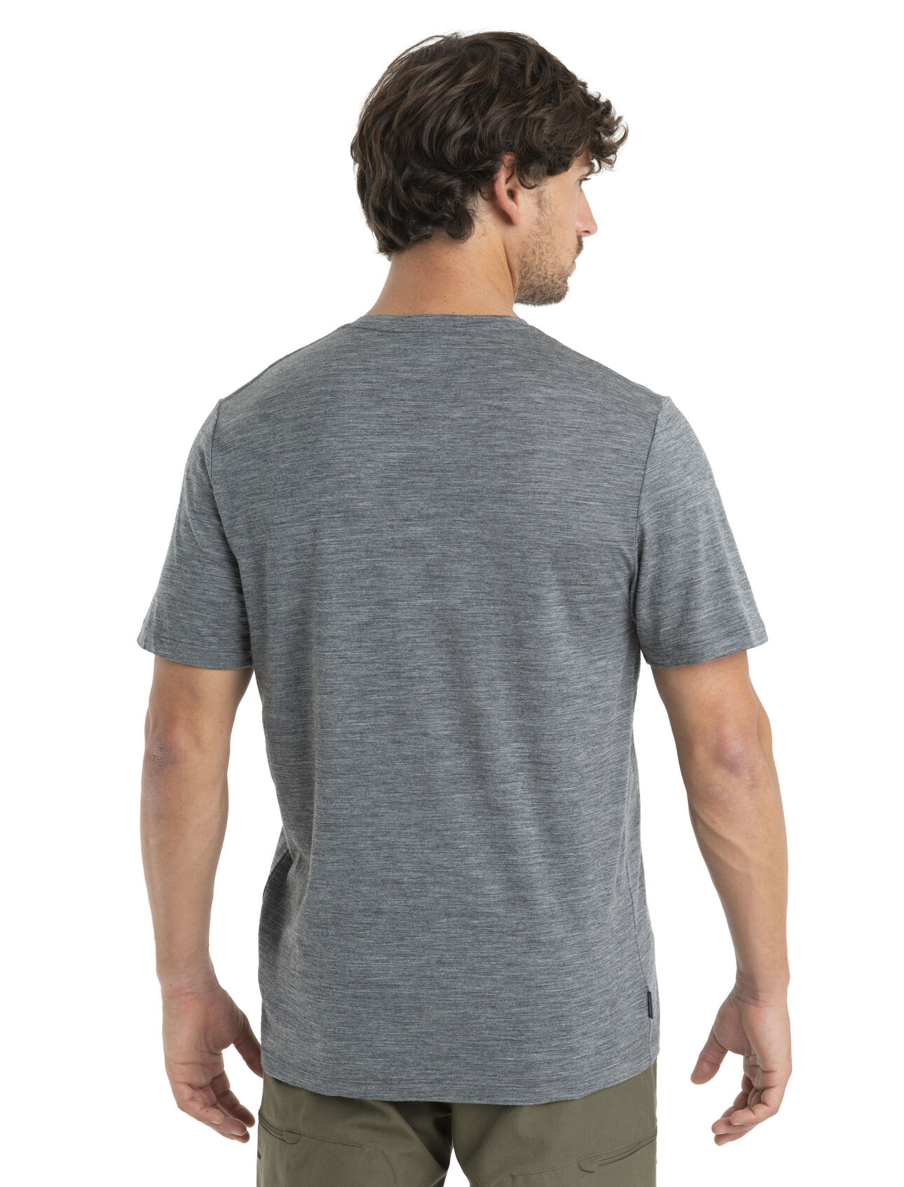 Men's Merino 150 Tech Lite II Short Sleeve T-Shirt Natural Shades Logo