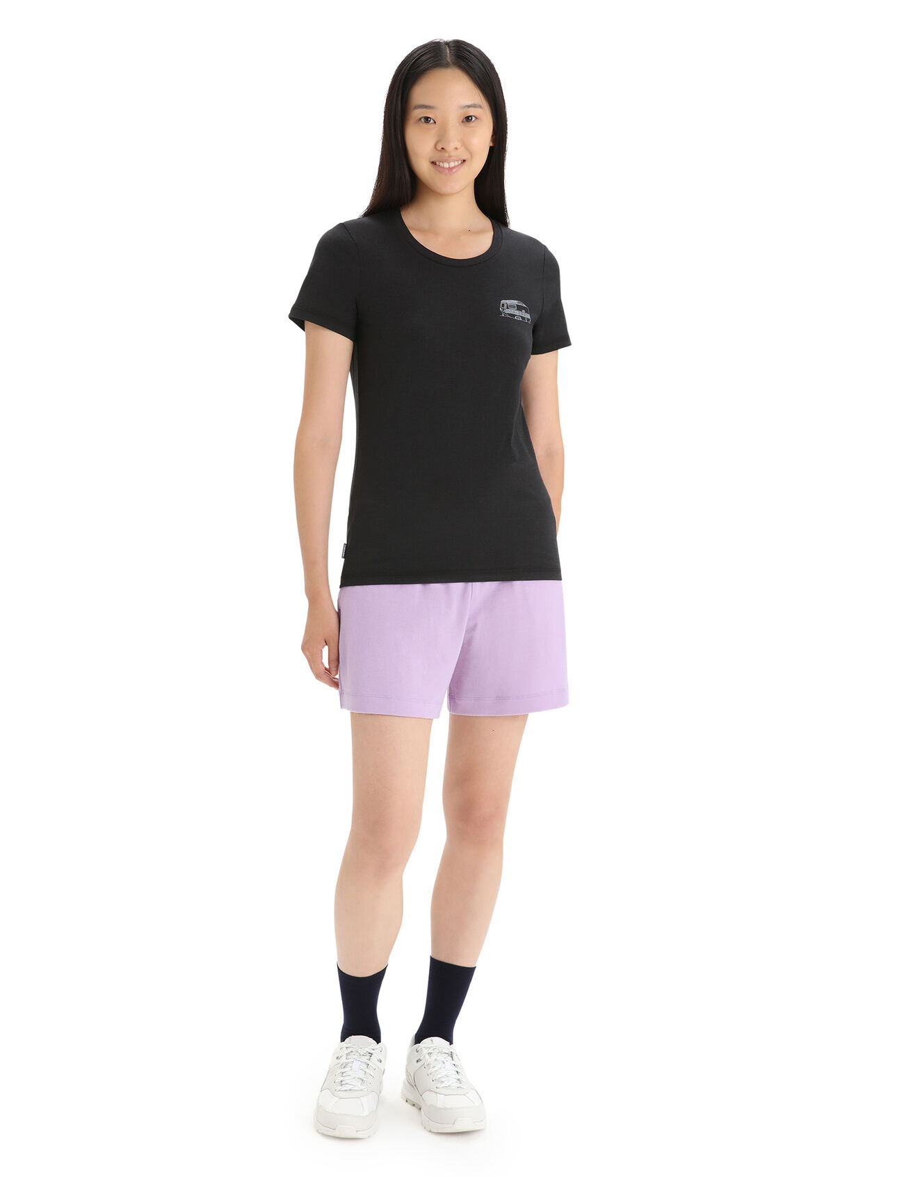 Women's Merino Central Classic Short Sleeve T-Shirt Caravan Life