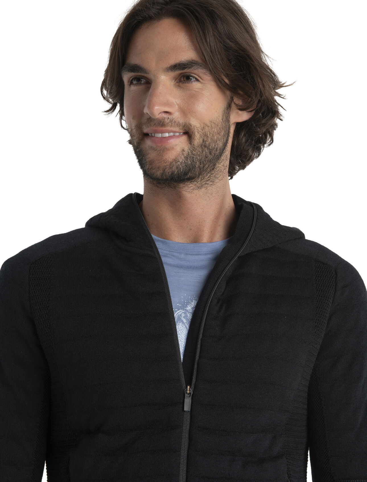 Men's ZoneKnit™ Merino Explore Long Sleeve Zip Hoodie