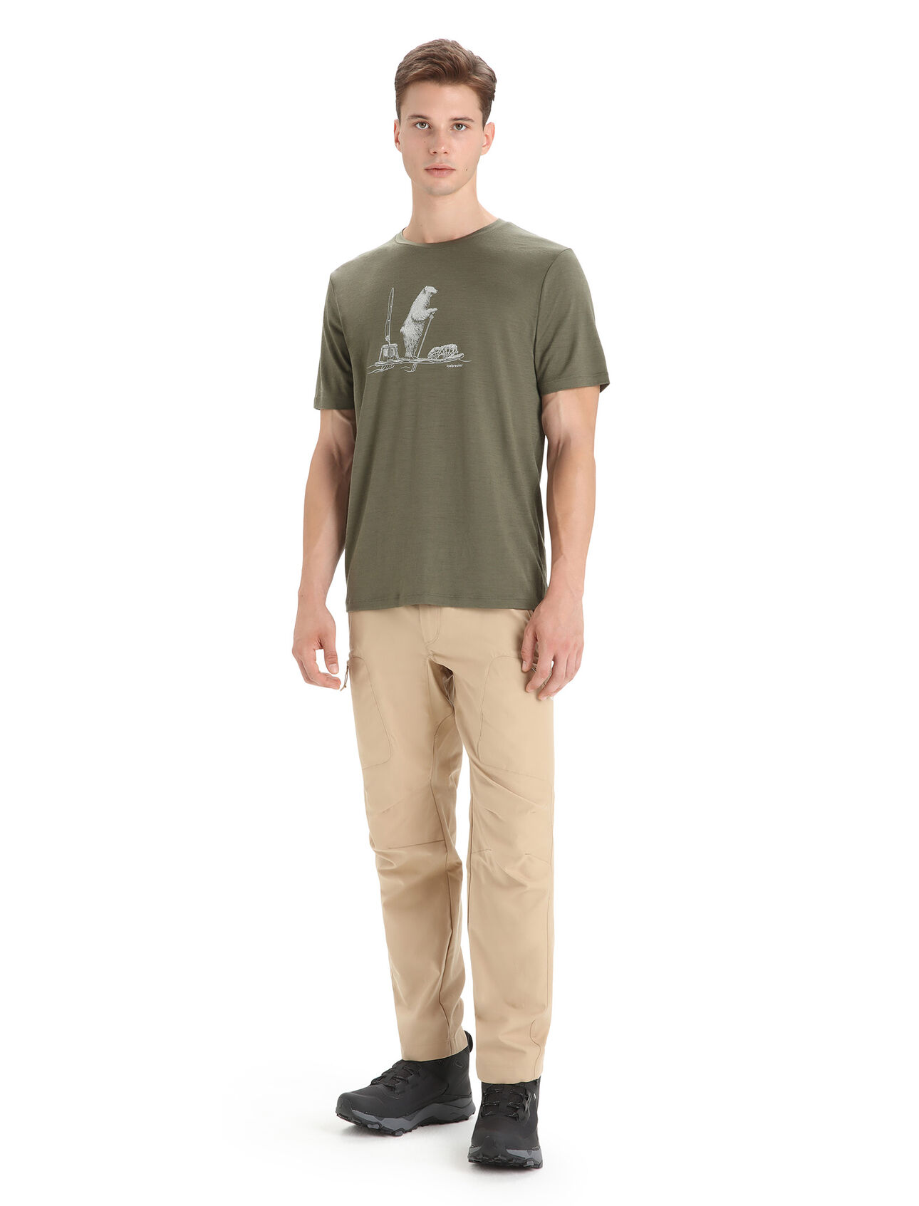Men's Merino Tech Lite II Short Sleeve T-Shirt Polar Paddle