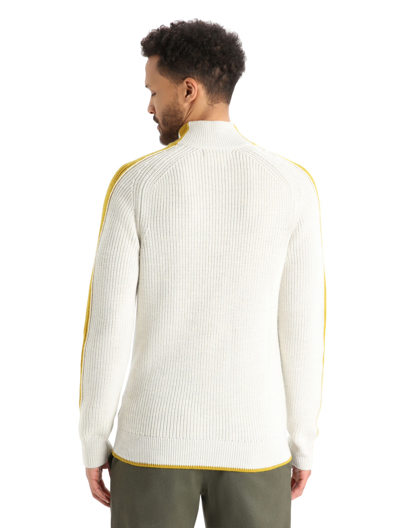 Men's Merino Lodge Long Sleeve Half Zip Sweater