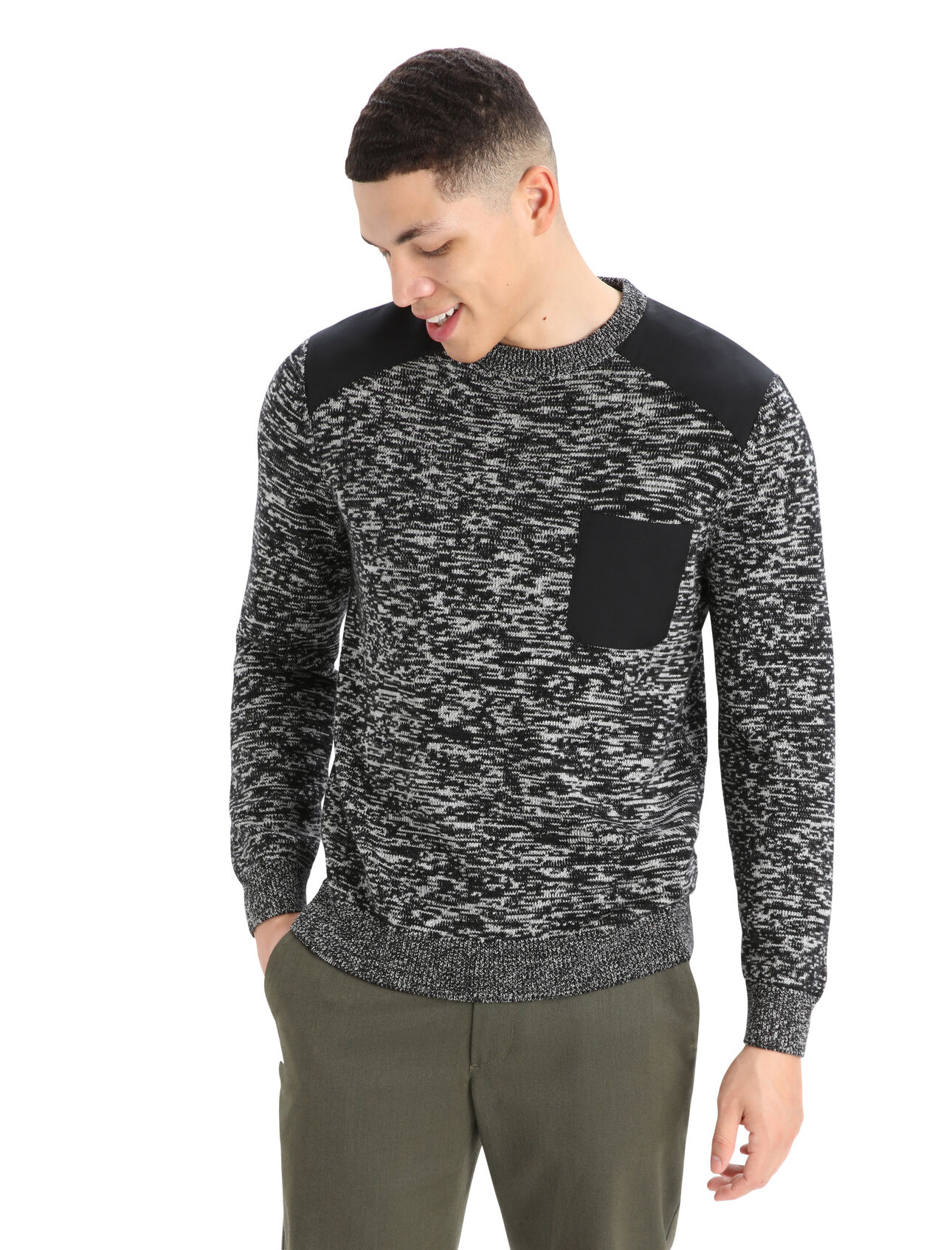 Men's Merino Barein Crewe Sweater