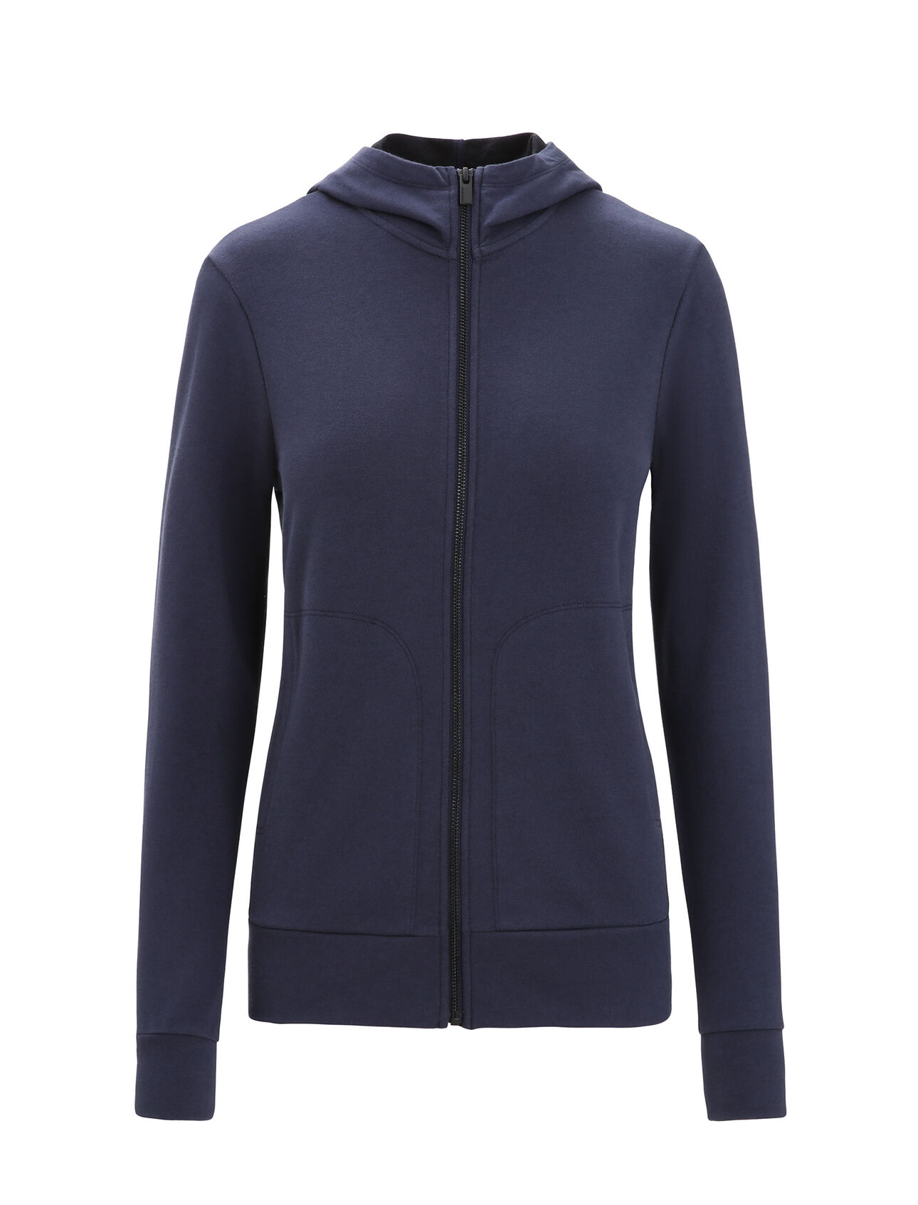 Women's Merino Central Classic Long Sleeve Zip Hoodie