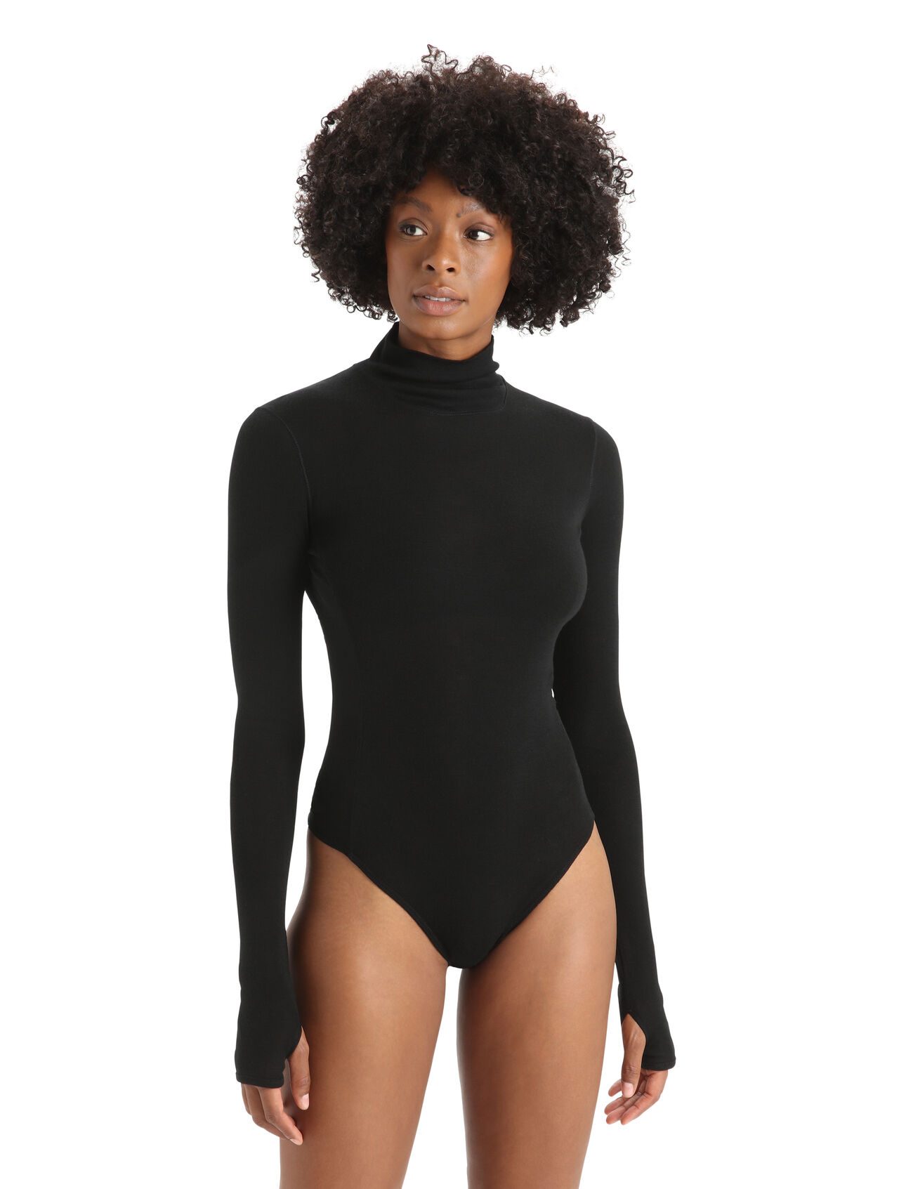 Women's Merino Queens Long Sleeve High Neck Bodysuit