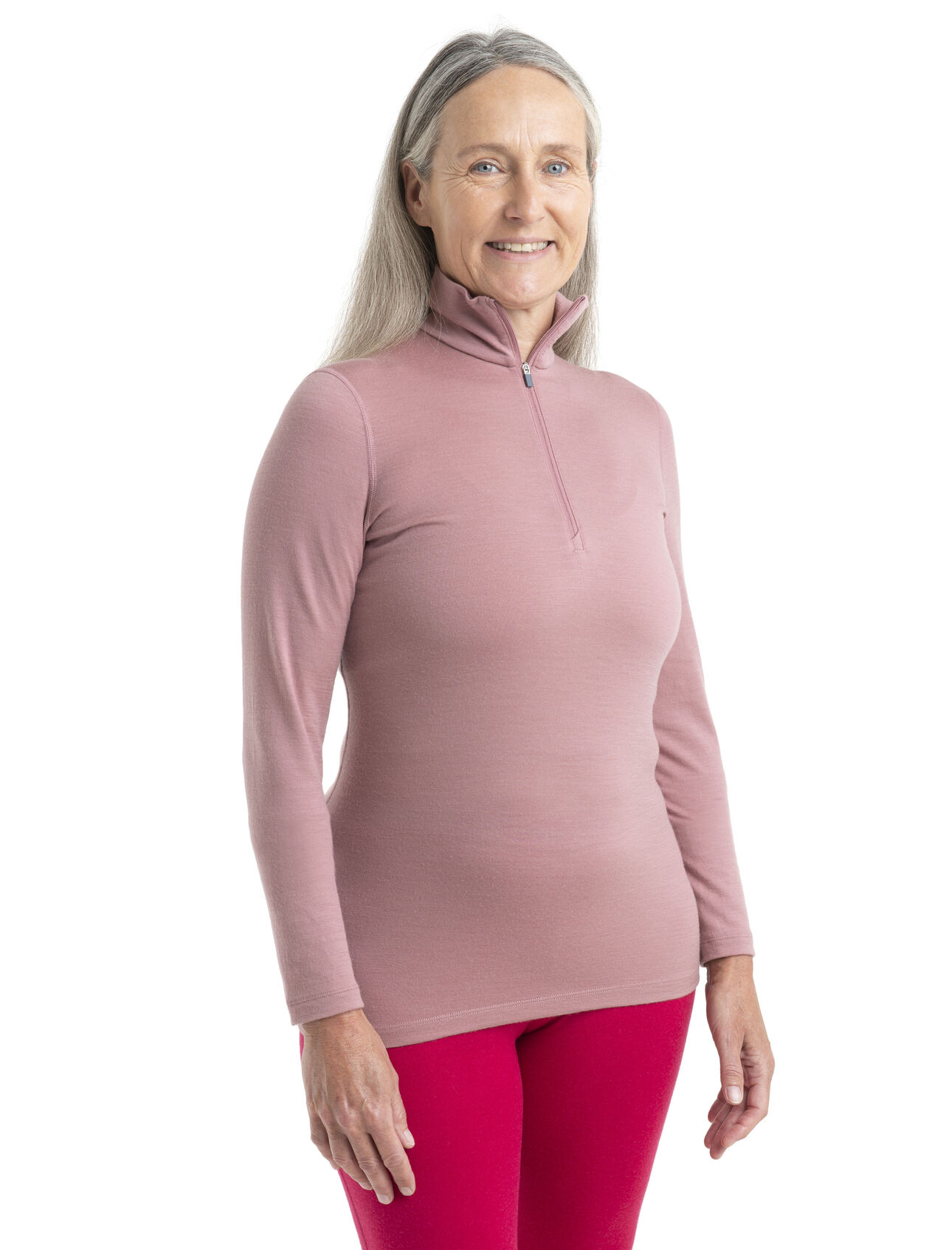 Women's Merino 200 Oasis Long Sleeve Half Zip Thermal Top