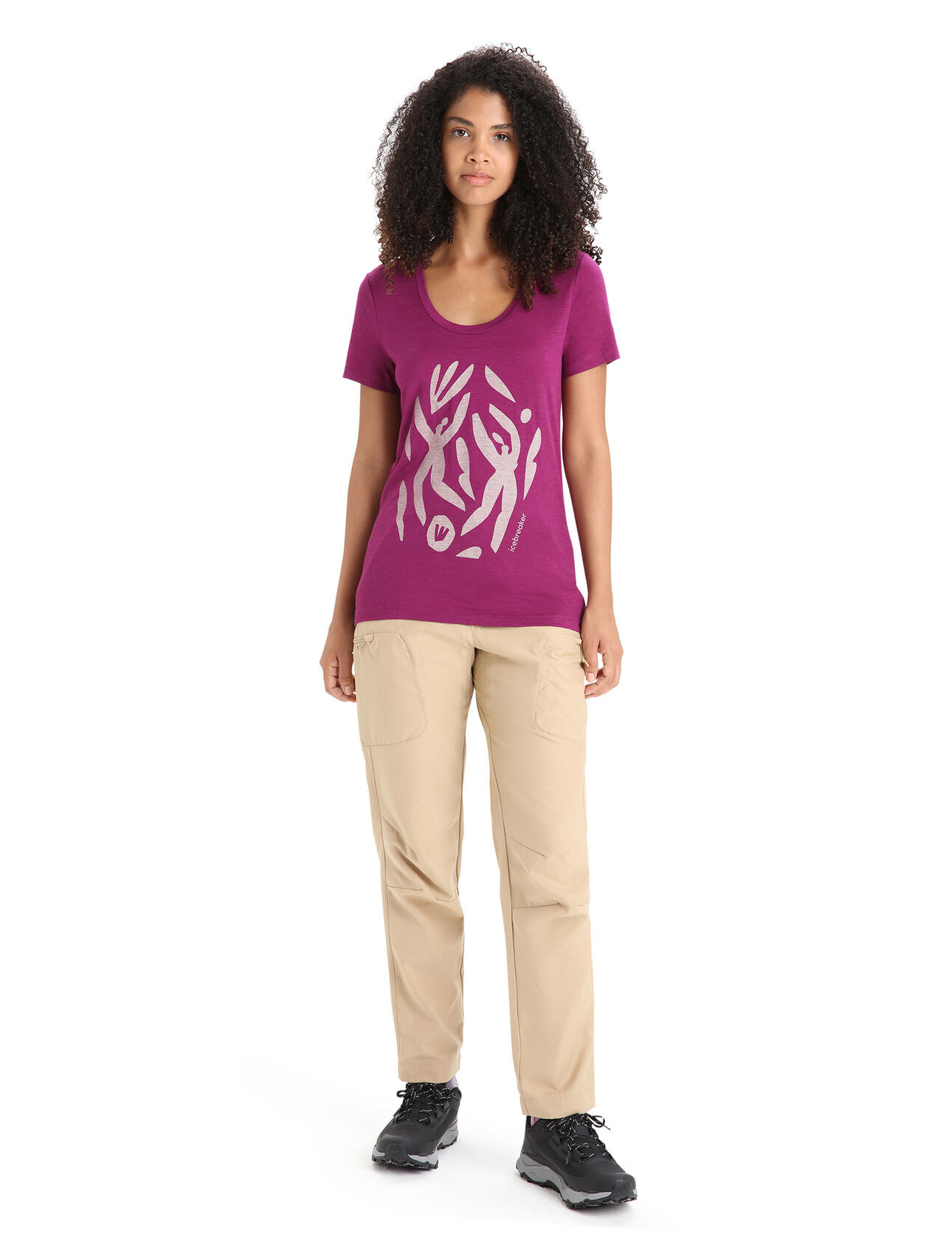 Women's Merino Tech Lite II Short Sleeve Scoop T-Shirt Nature Celebration