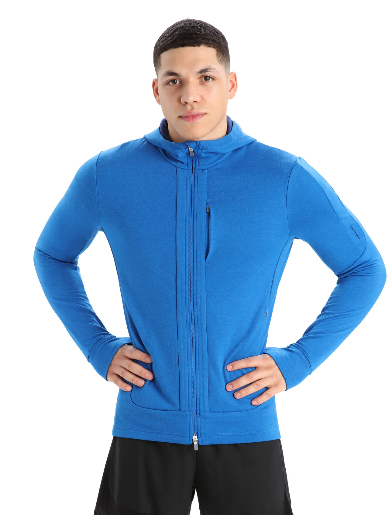 Men's Merino Quantum III Long Sleeve Zip Hoodie