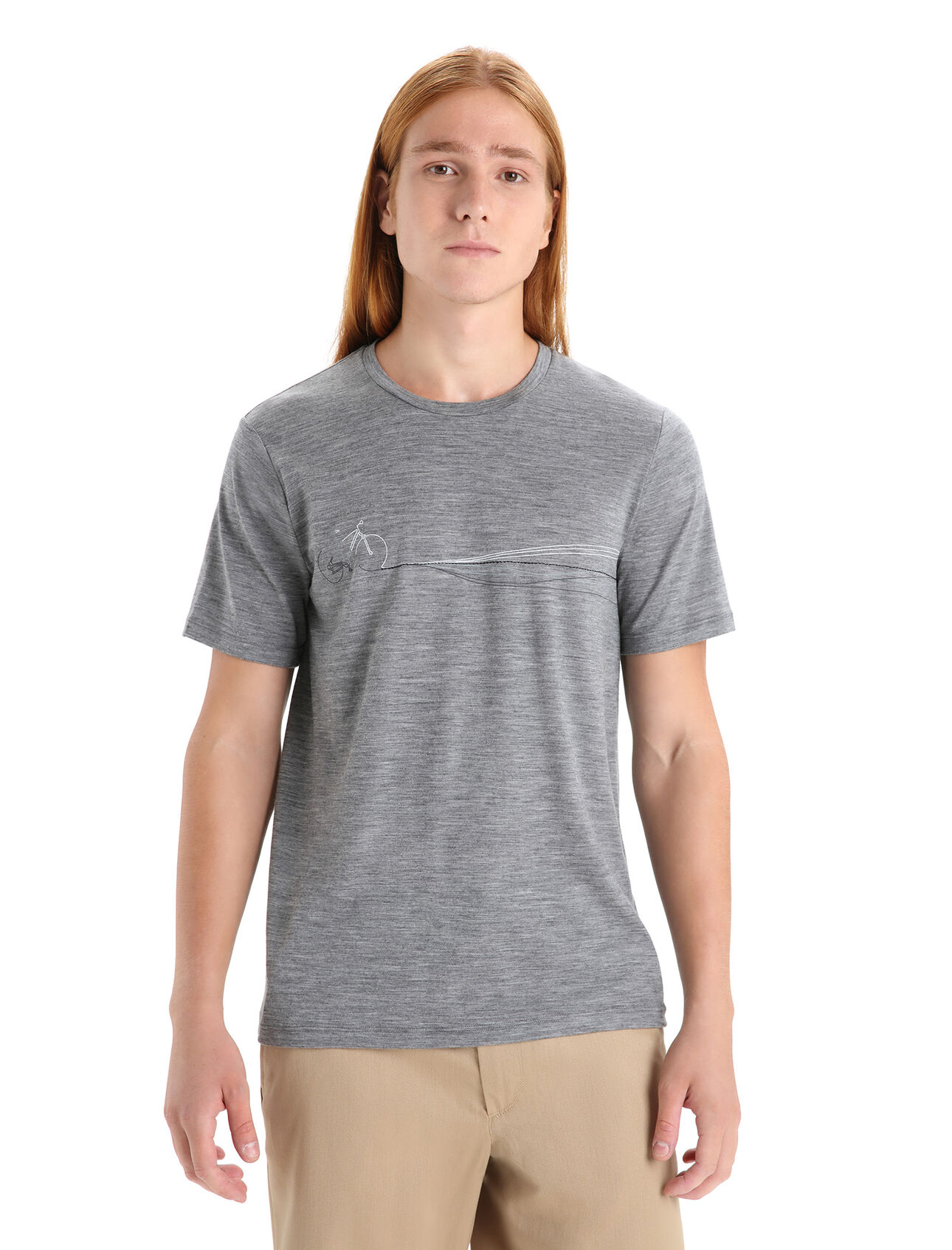 Men's Merino Tech Lite II Short Sleeve T-Shirt Cadence Paths