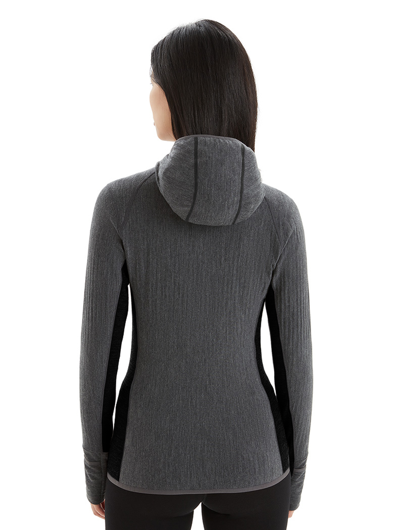 Women's RealFleece™ Merino Descender Long Sleeve Zip Hood Jacket
